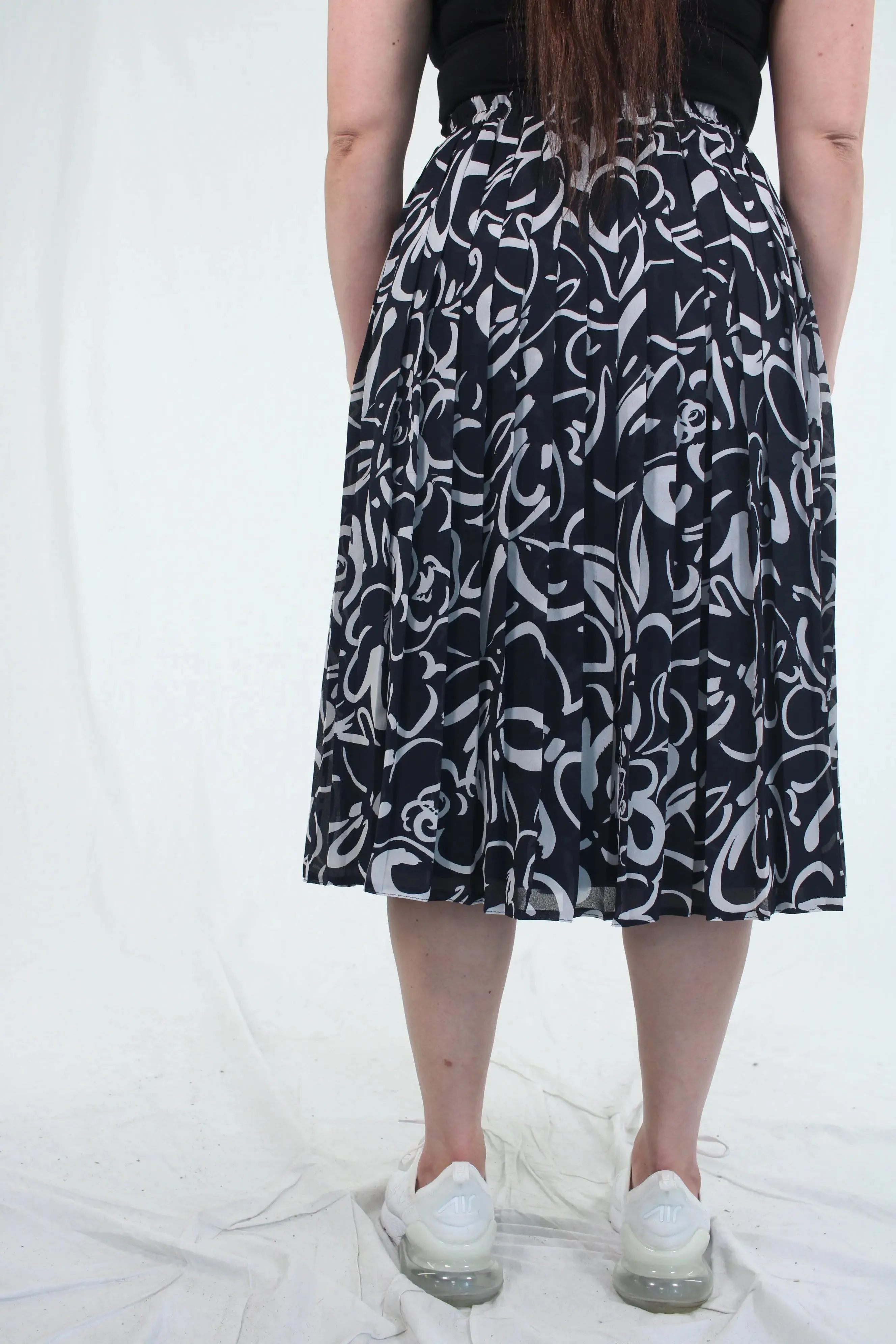 80s Pleated Skirt