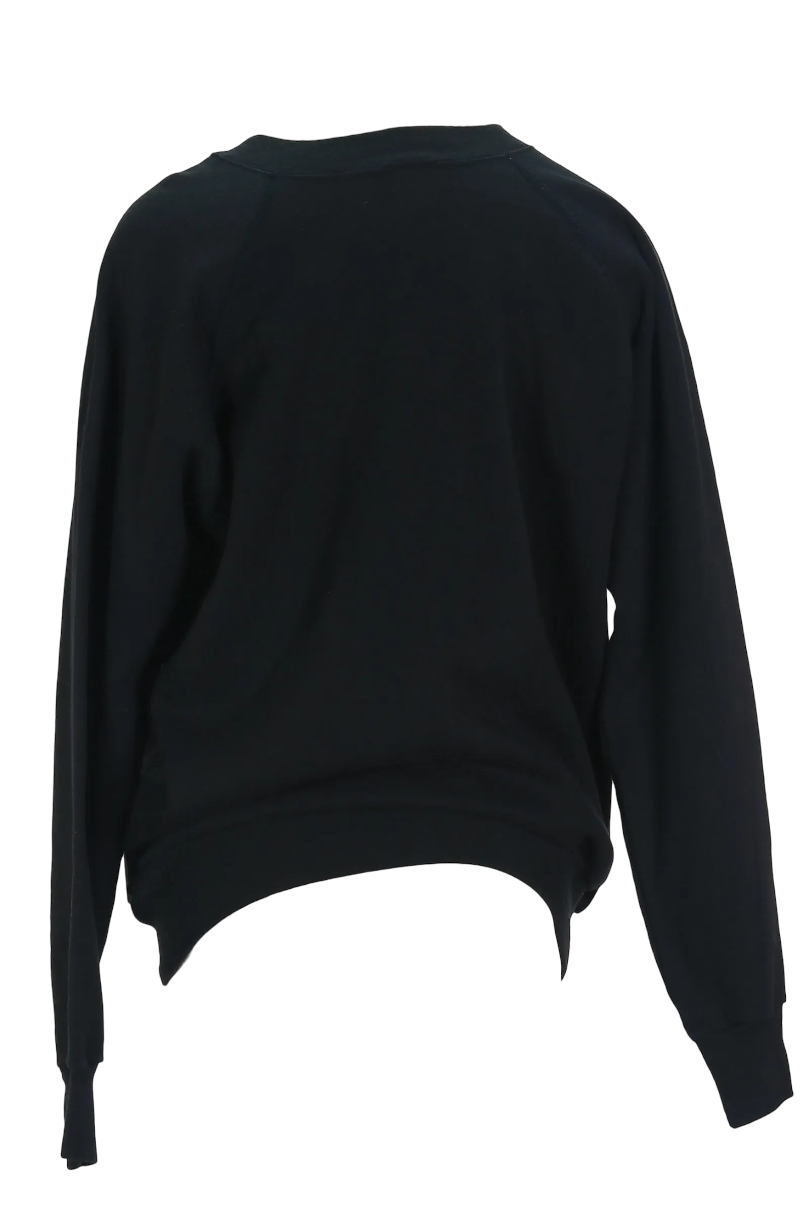 90s Pannill Blk/Wht Floral Sweatshirt     S