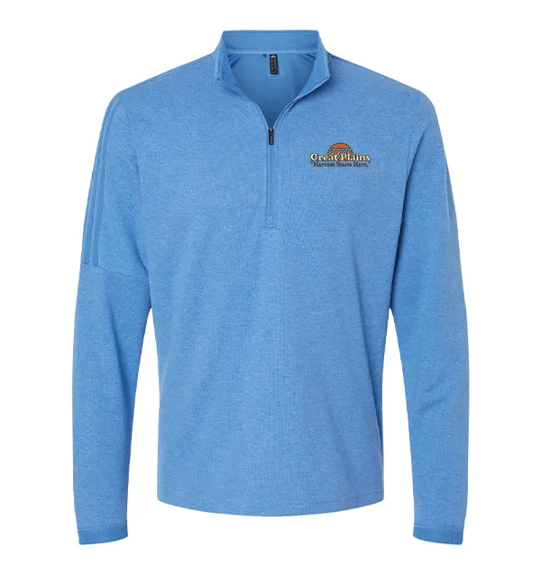 Adidas 3-Stripes Quarter-Zip Sweater