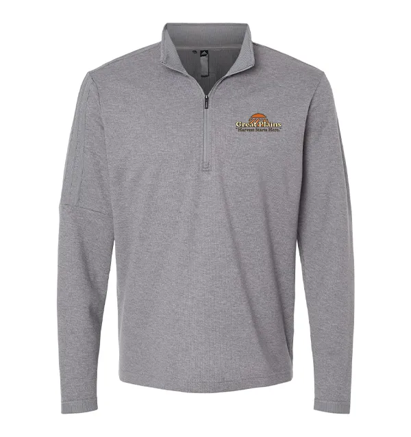 Adidas 3-Stripes Quarter-Zip Sweater