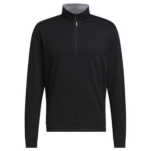 Adidas Mens Elevated Quarter Zip Sweatshirt