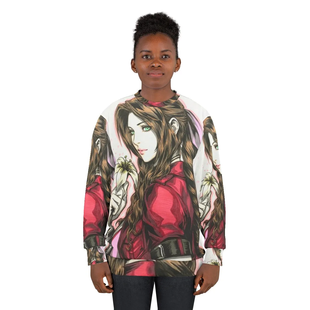 Aerith Final Fantasy VII Sweatshirt - The Beauty Aerith