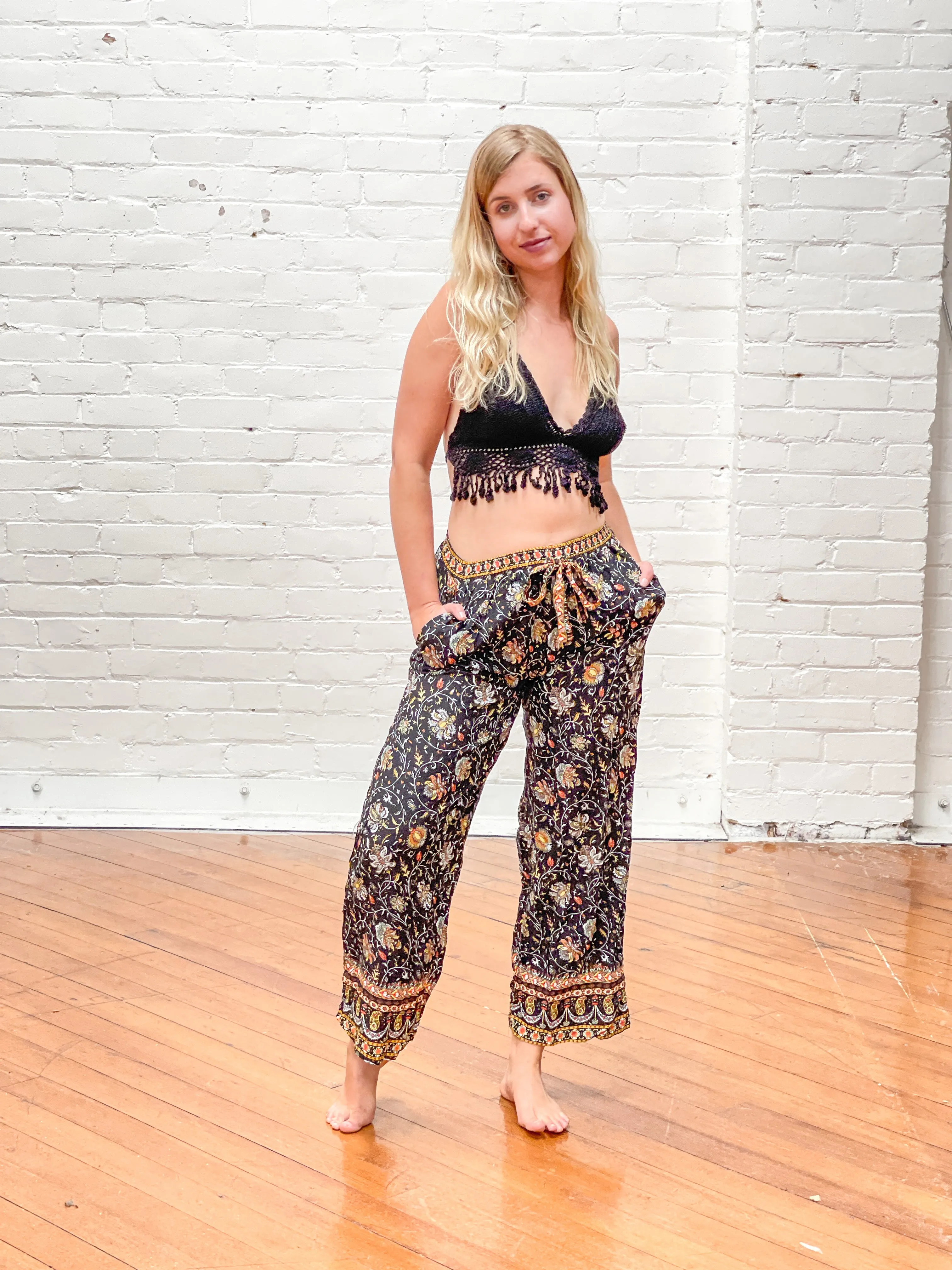 Beach Bum Floral Pants