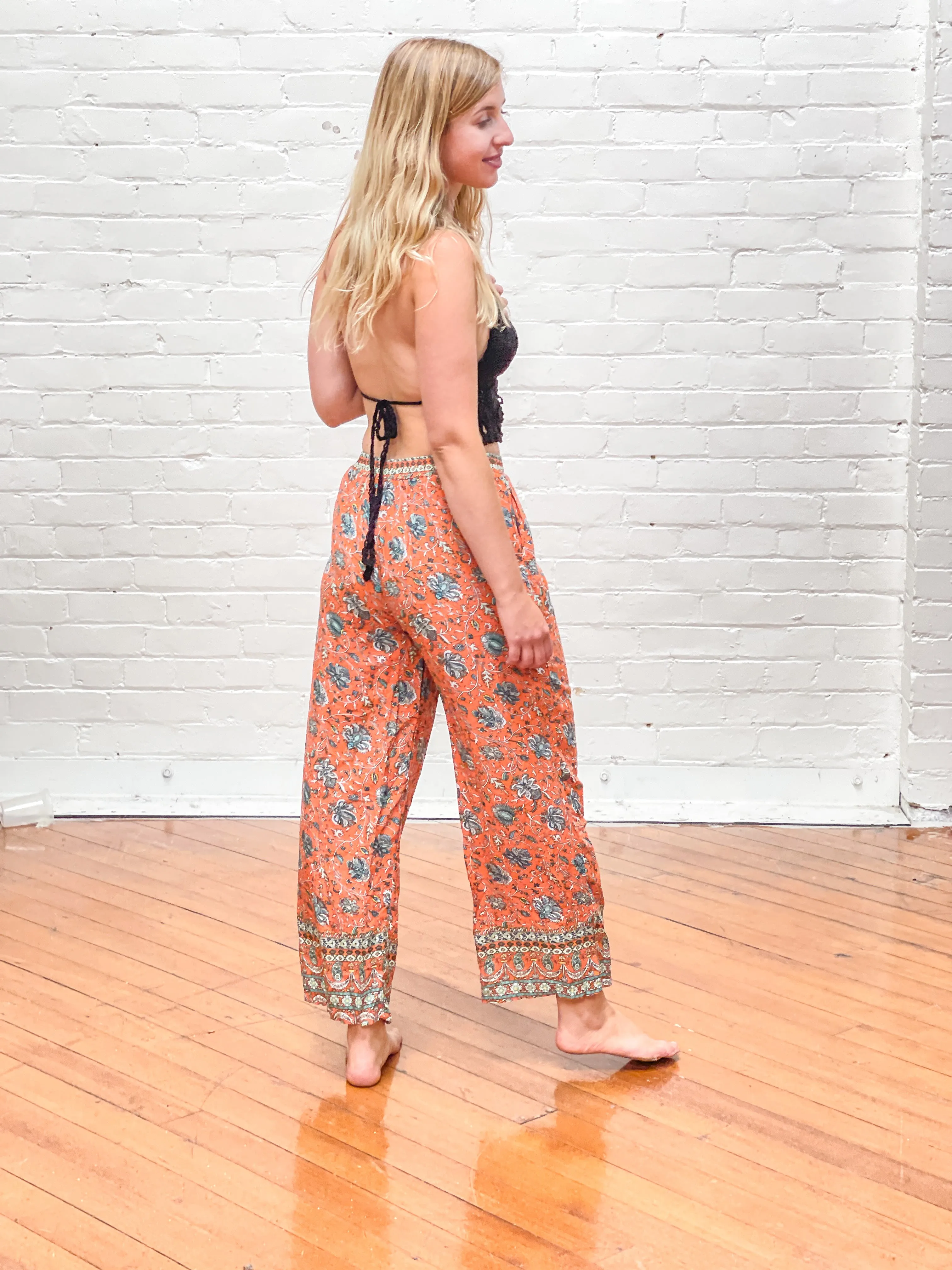Beach Bum Floral Pants
