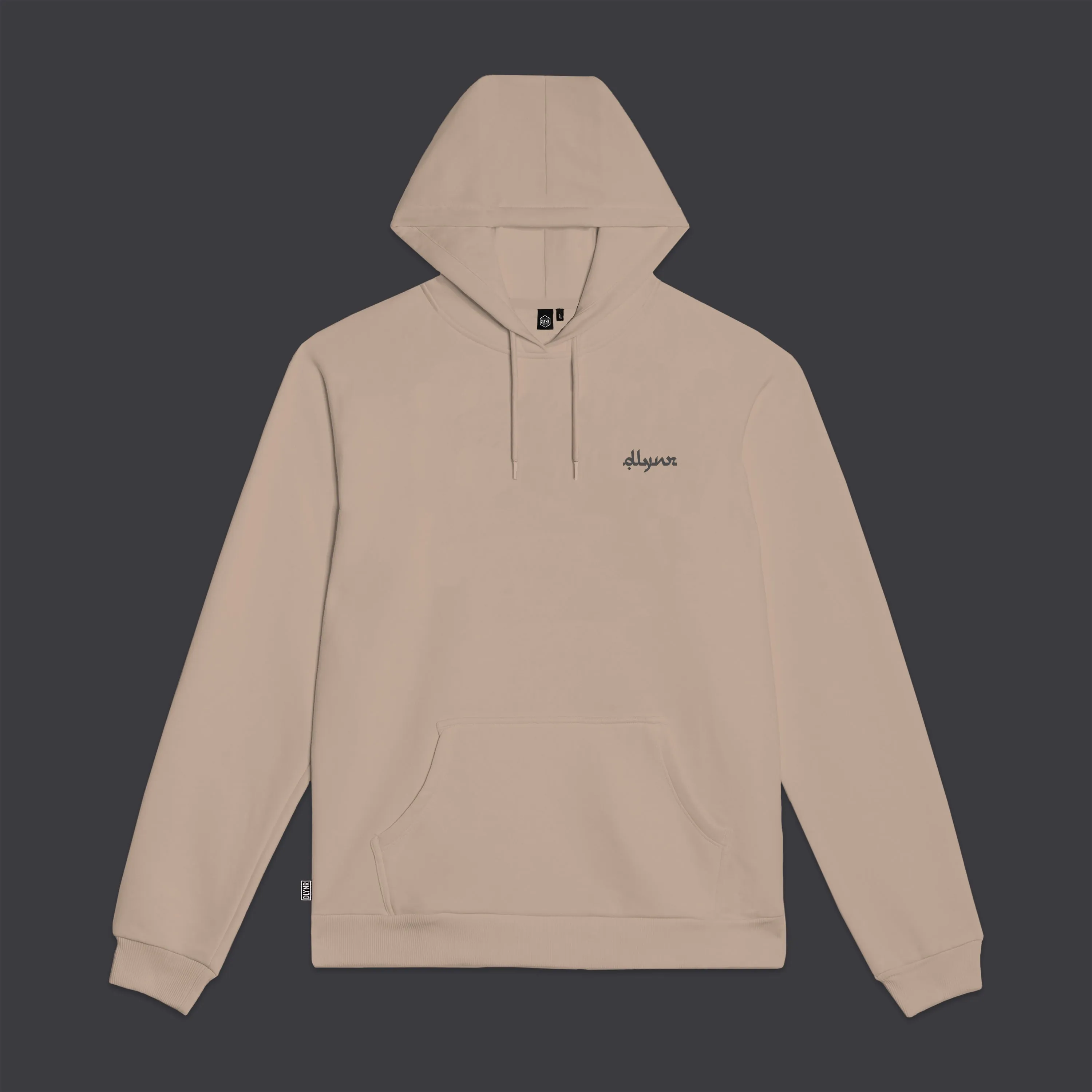 Black Moon Tarot Hoodie Beige