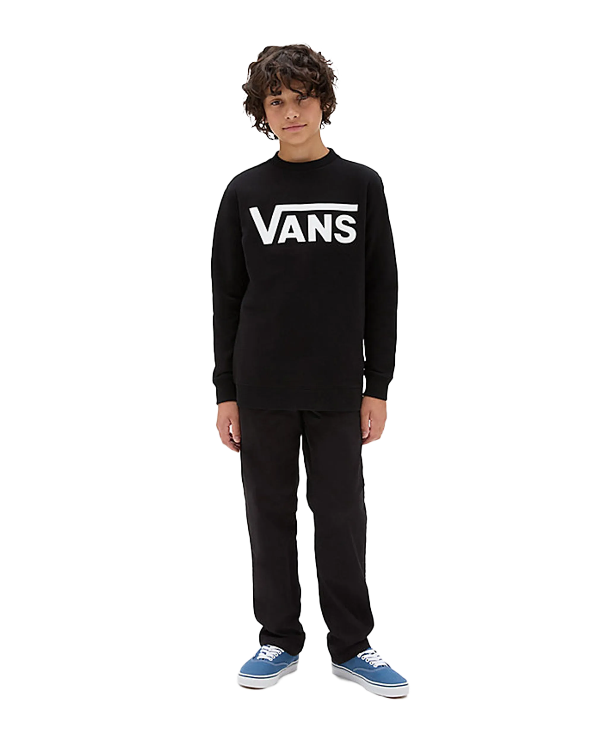 Boys Classic Sweatshirt in Black