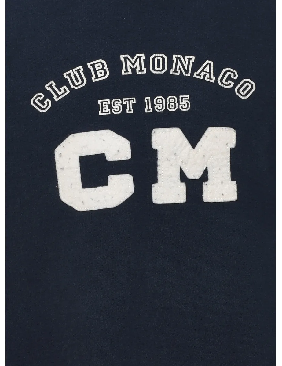 Club Monaco Printed Sweatshirt - L