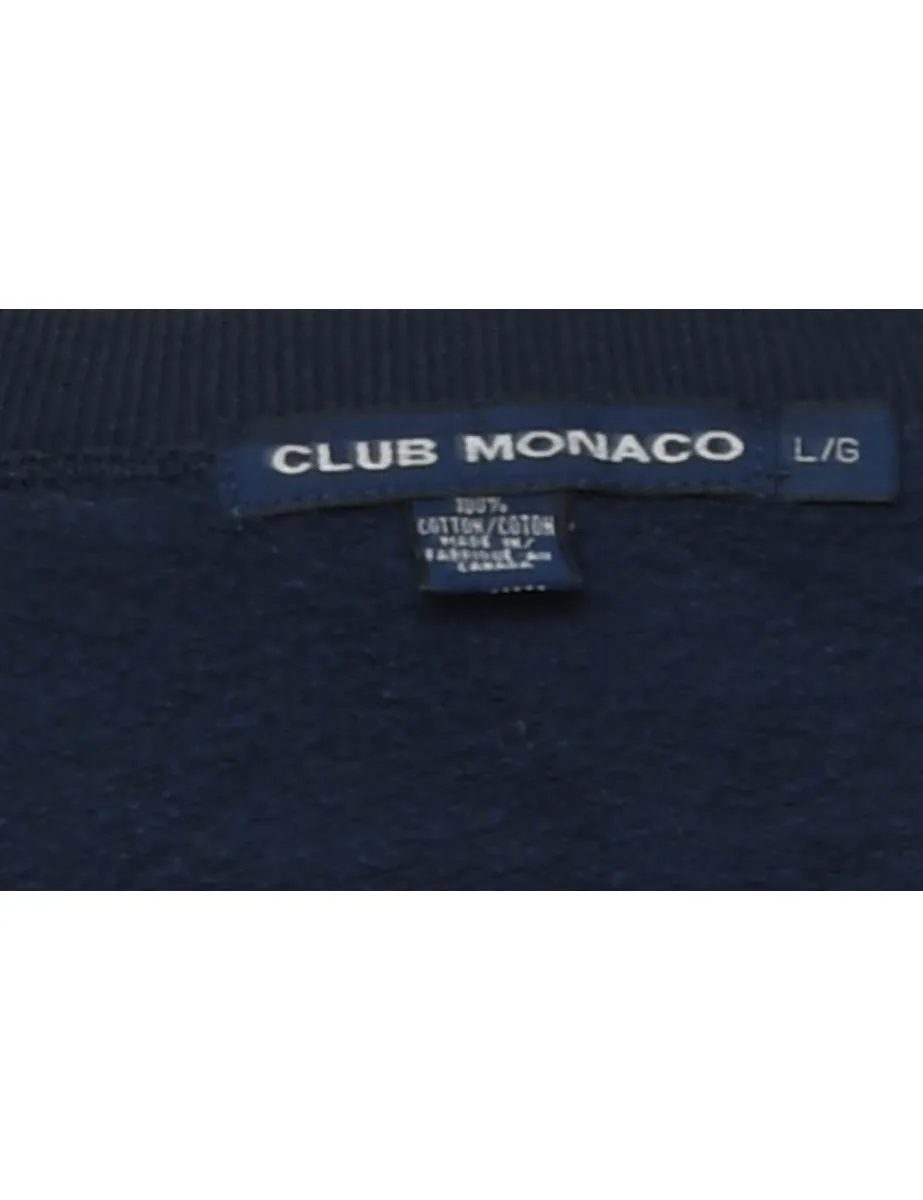 Club Monaco Printed Sweatshirt - L
