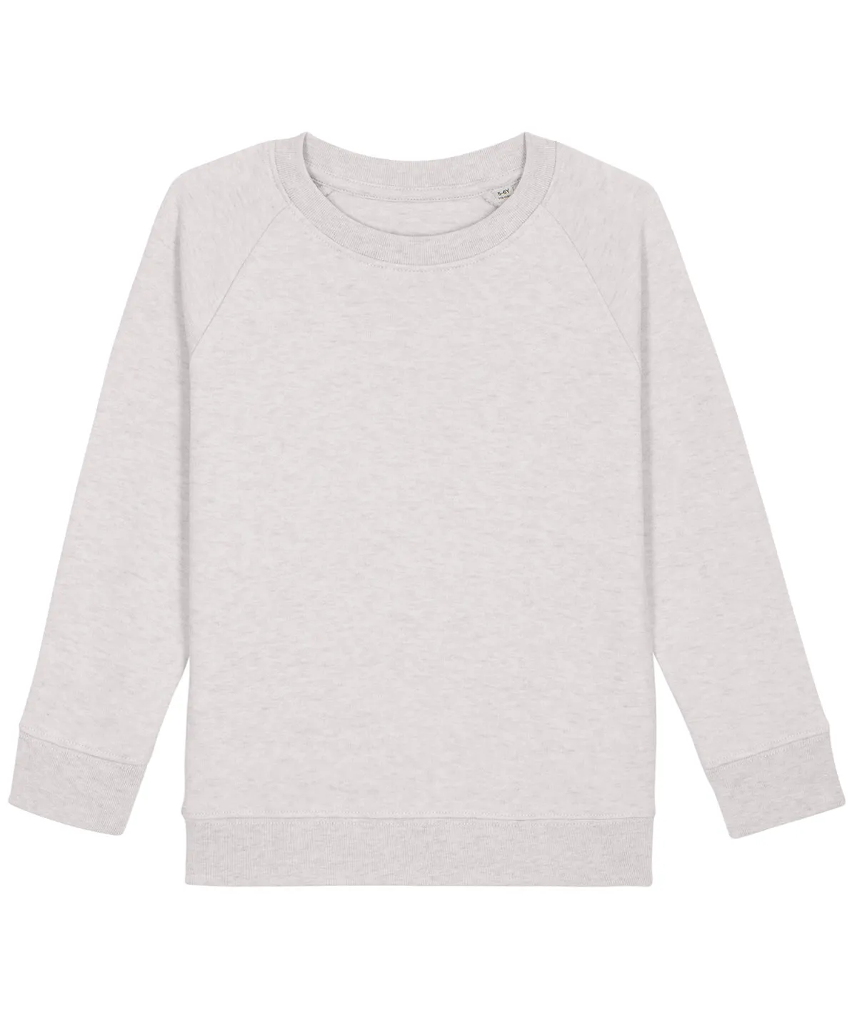 Cream Heather Grey - Kids mini Scouter iconic crew neck sweatshirt (STSK916)