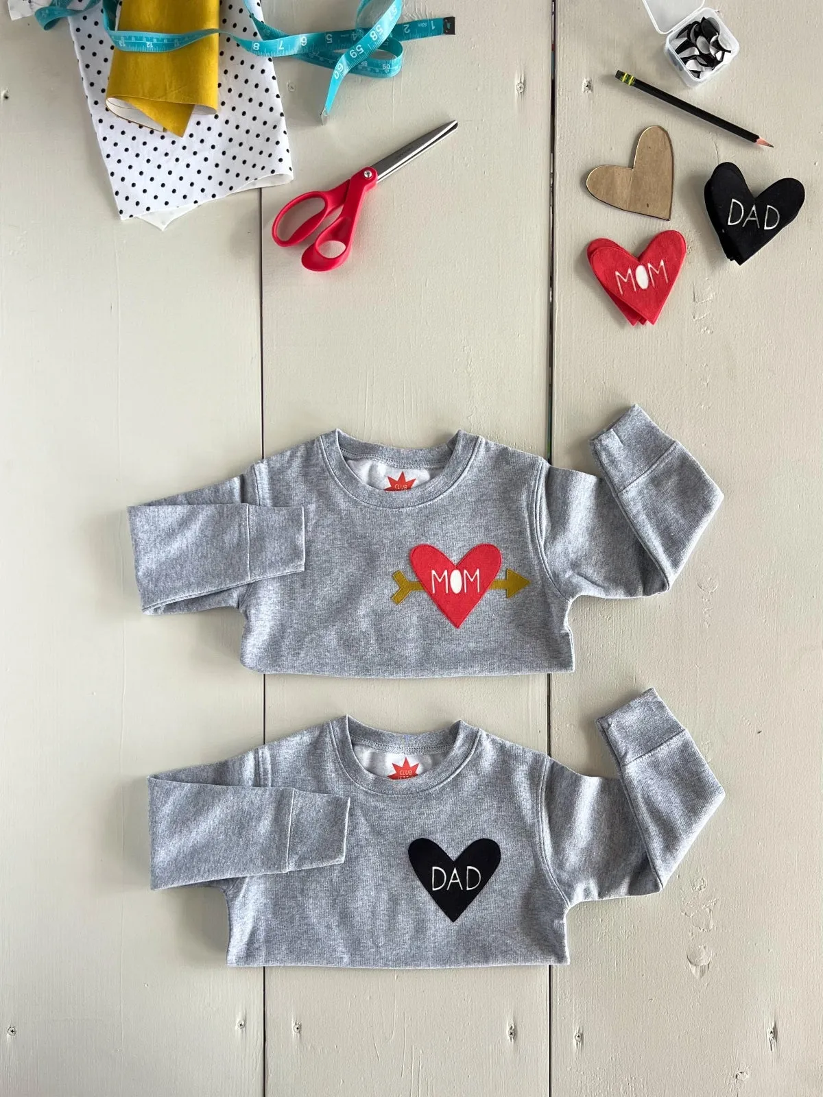 Dad Heart Sweatshirt