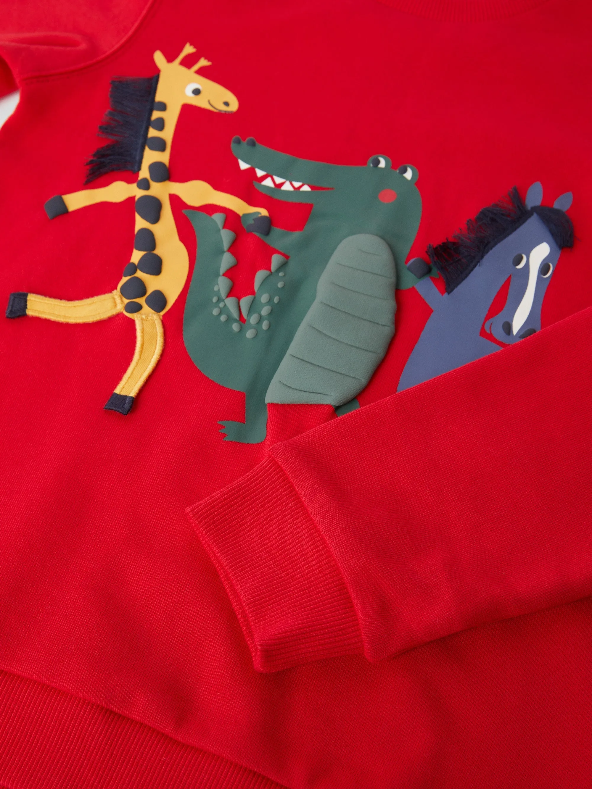 Dancing Animal Kids Sweatshirt