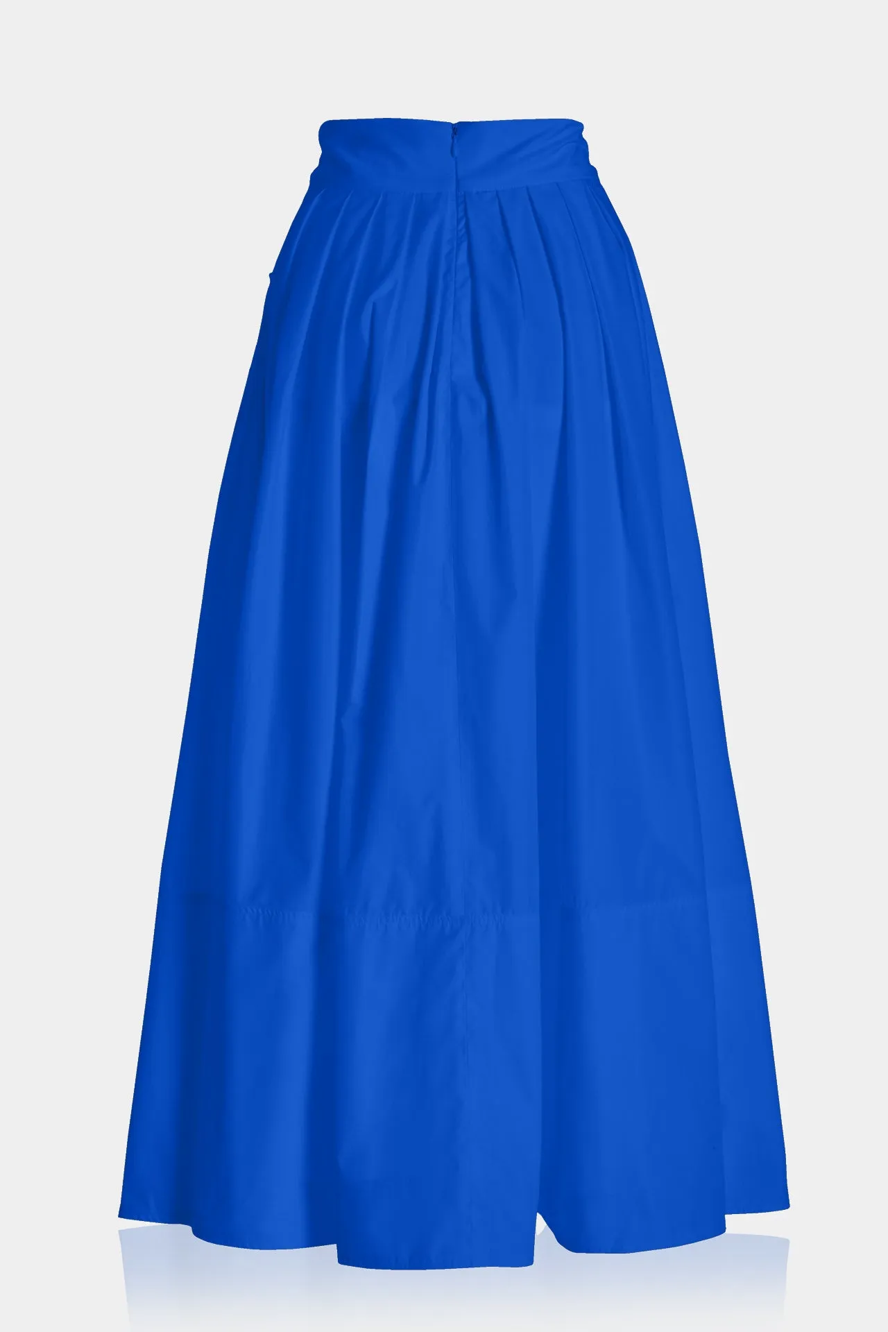 Designer Blue Knee Length Skirts