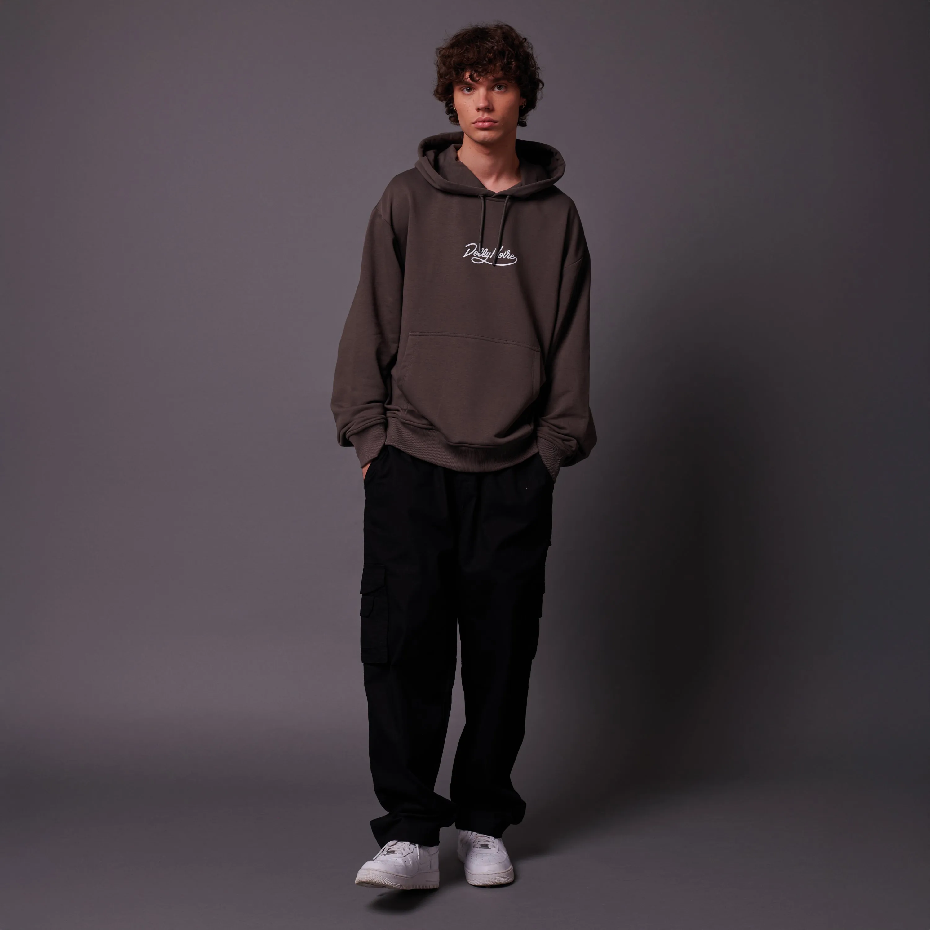 Dolly Noire Hoodie Brown