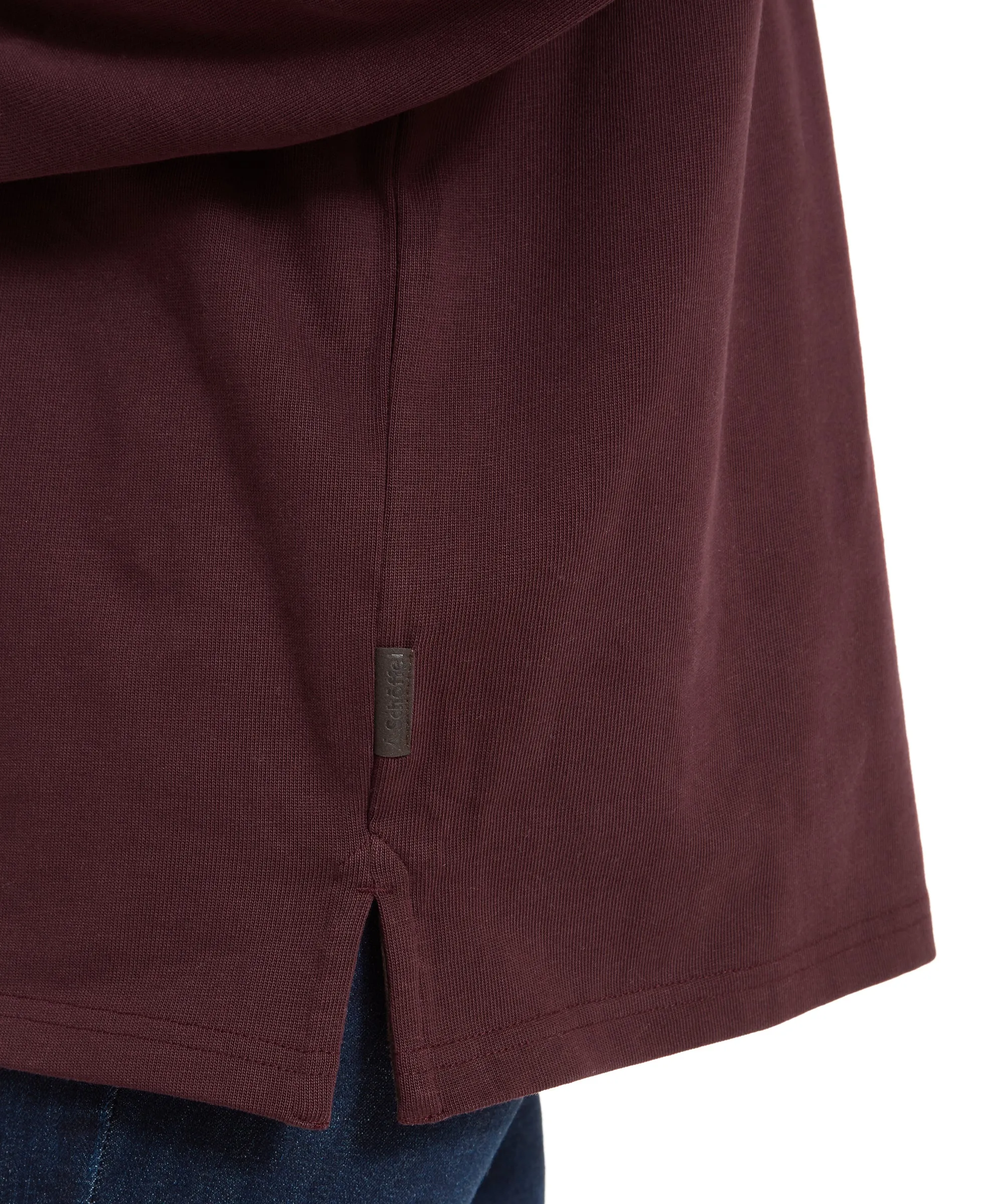 Exmouth Heritage Quarter Zip - Wine