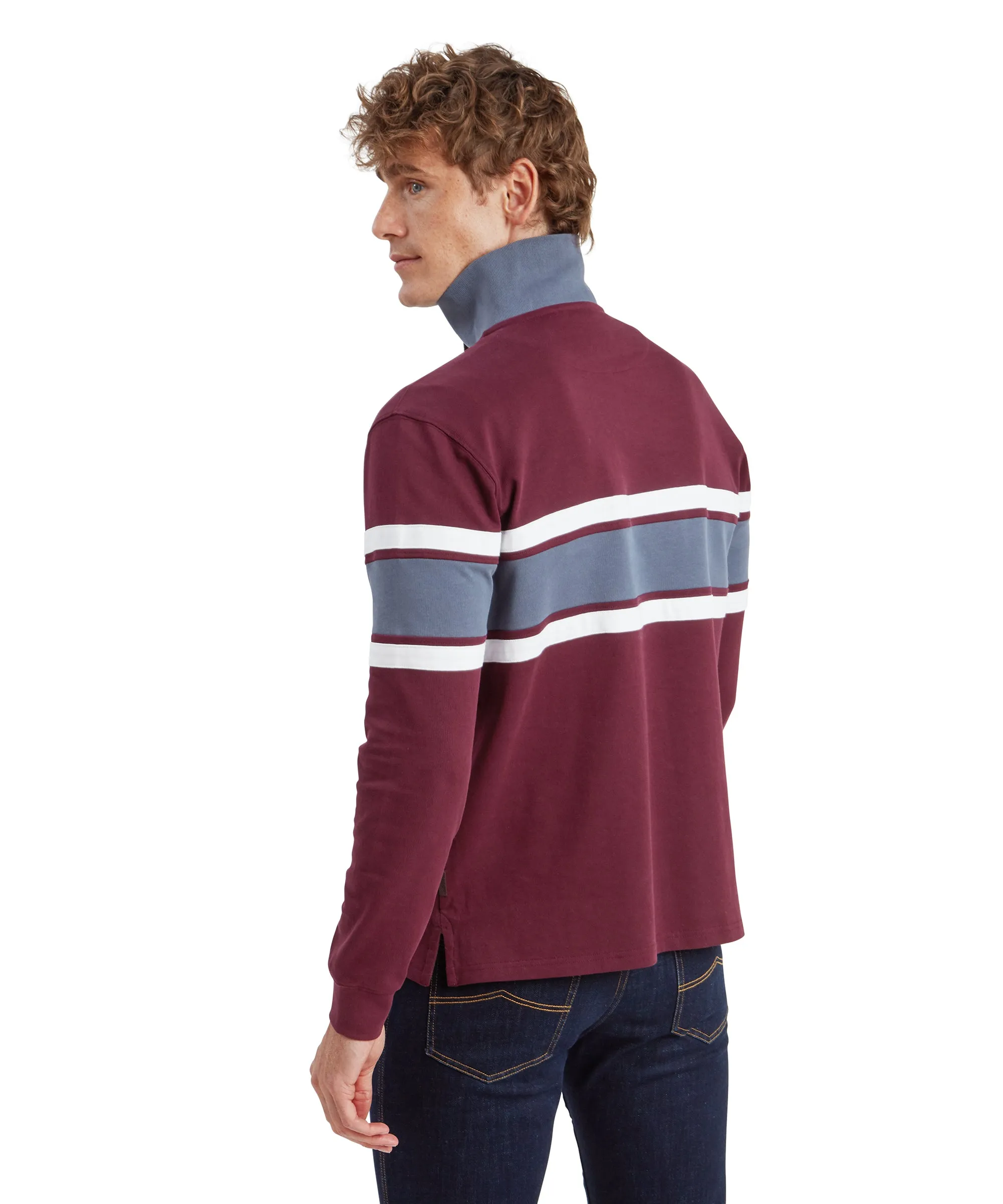 Exmouth Heritage Quarter Zip - Wine