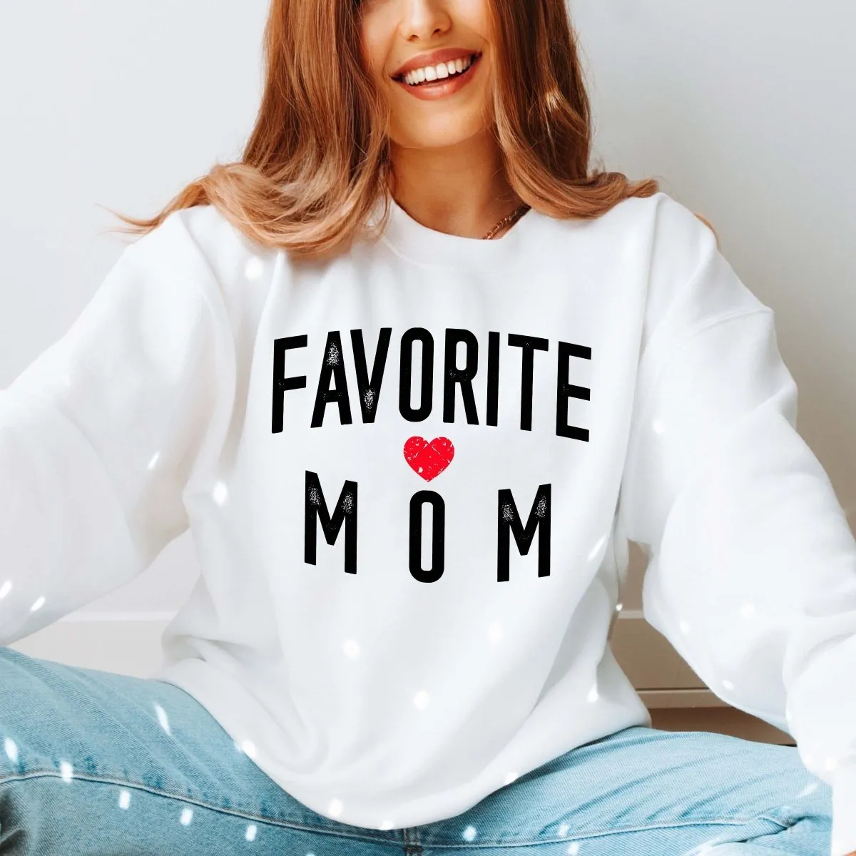 Favorite Mom Bella Soft Crew Sweatshirt