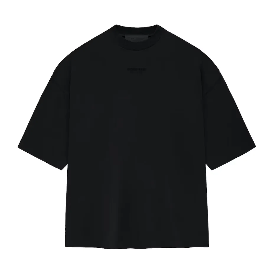 Fear Of God Essentials T Shirt Jet Black