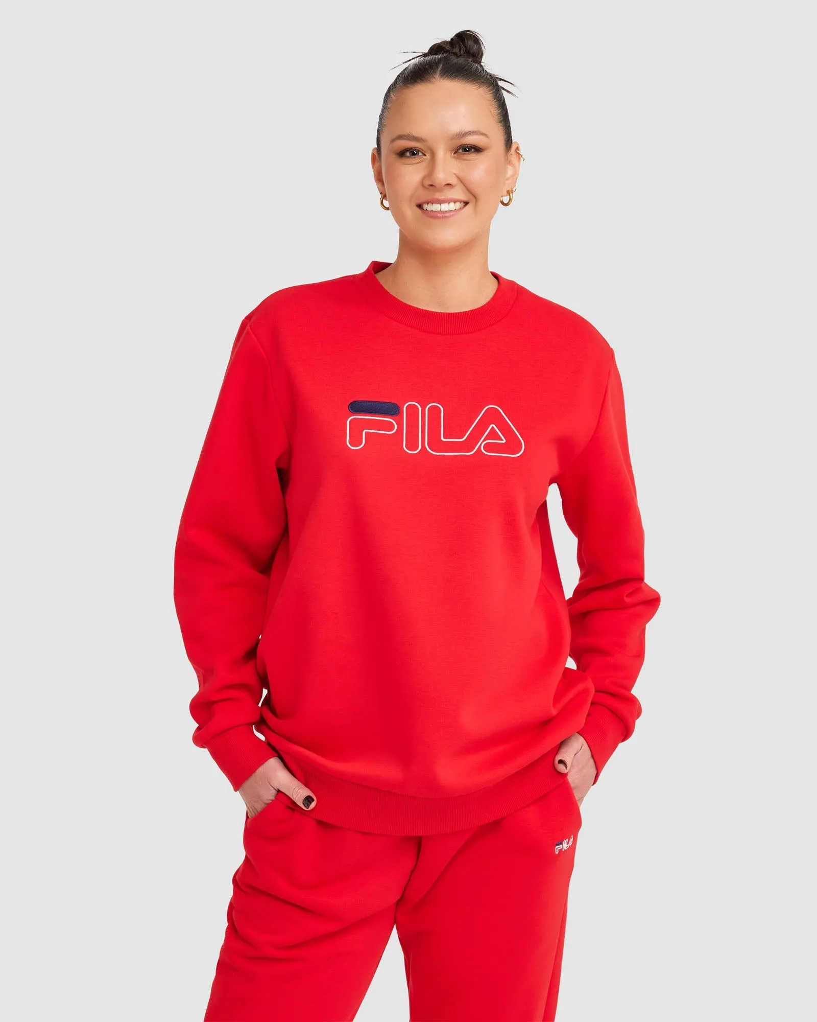 FILA UNISEX CLASSIC RED CREW