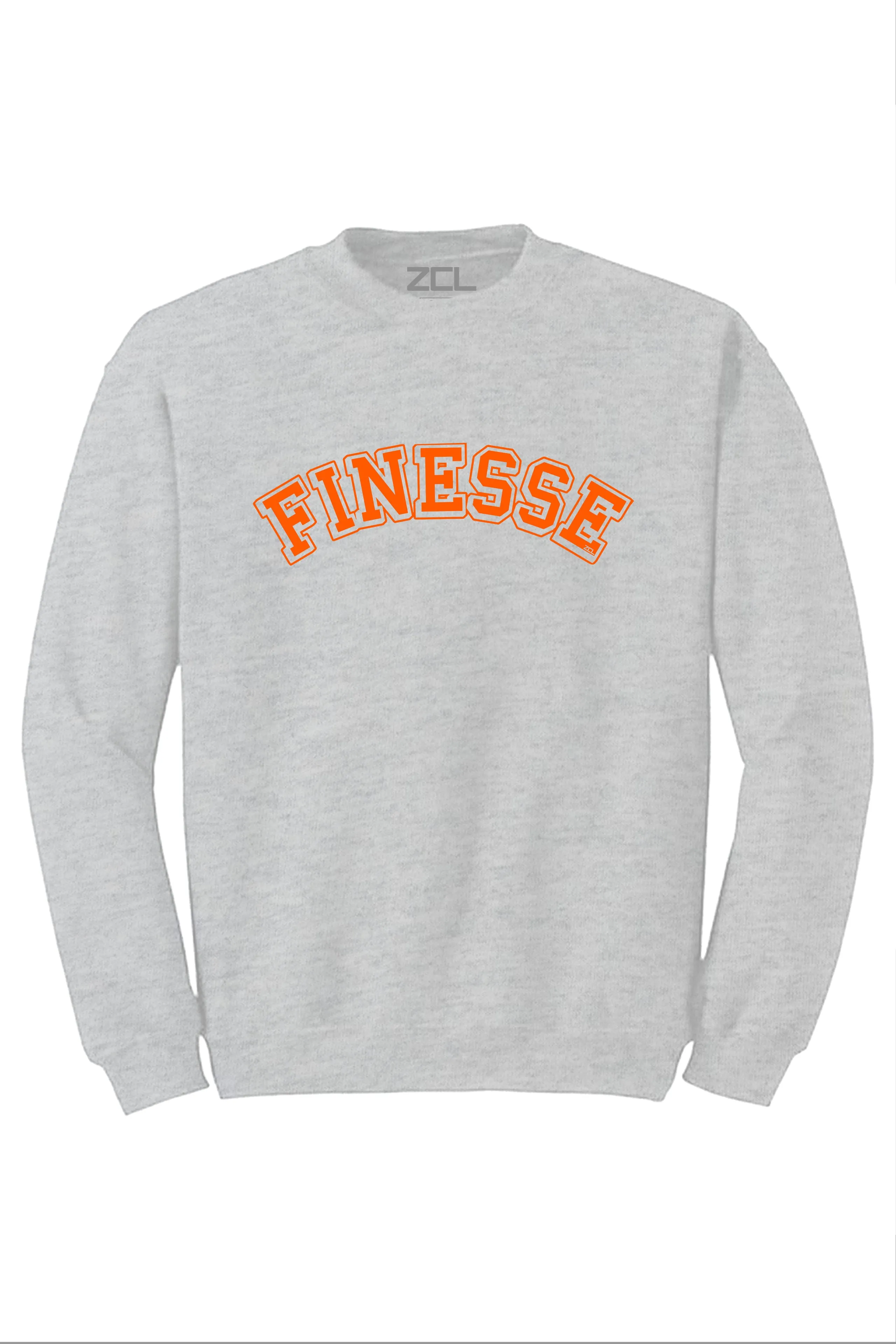Finesse Crewneck Sweatshirt (Orange Logo)