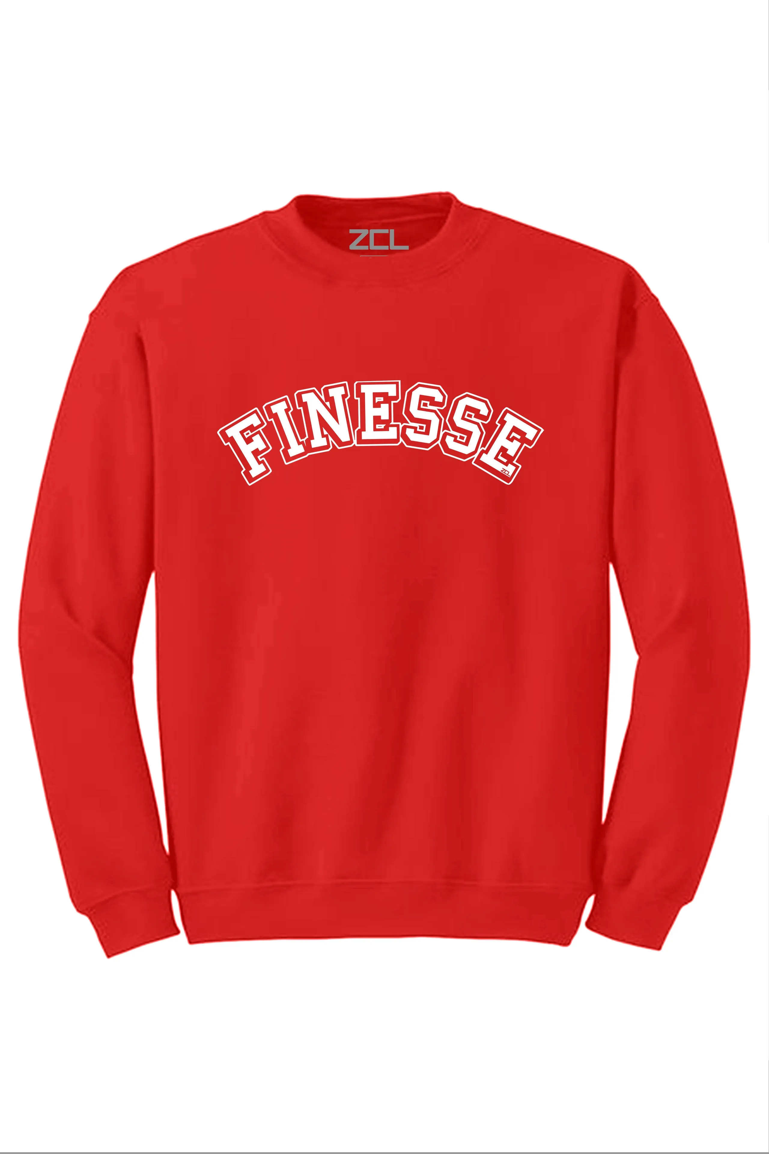 Finesse Crewneck Sweatshirt (White Logo)