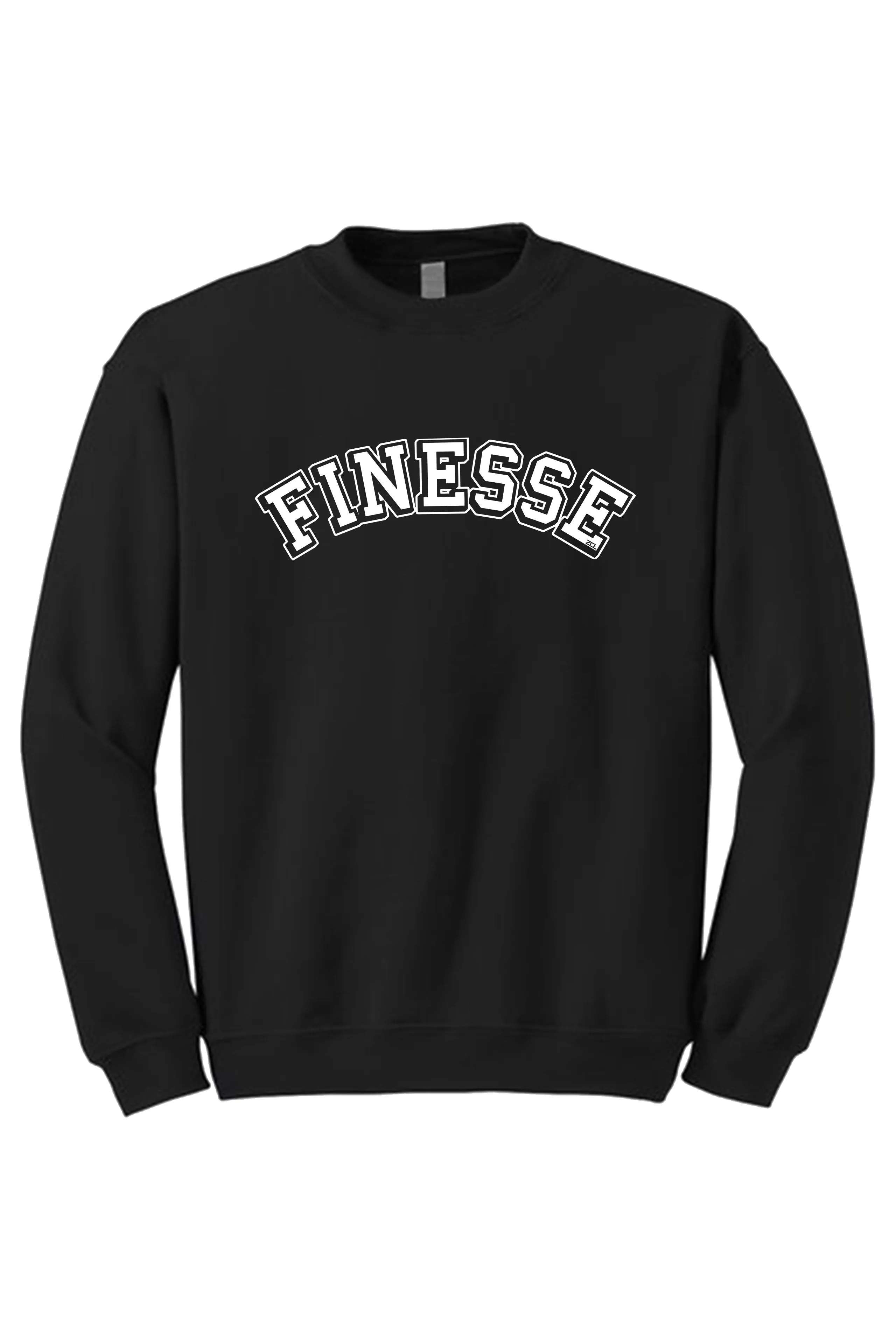 Finesse Crewneck Sweatshirt (White Logo)