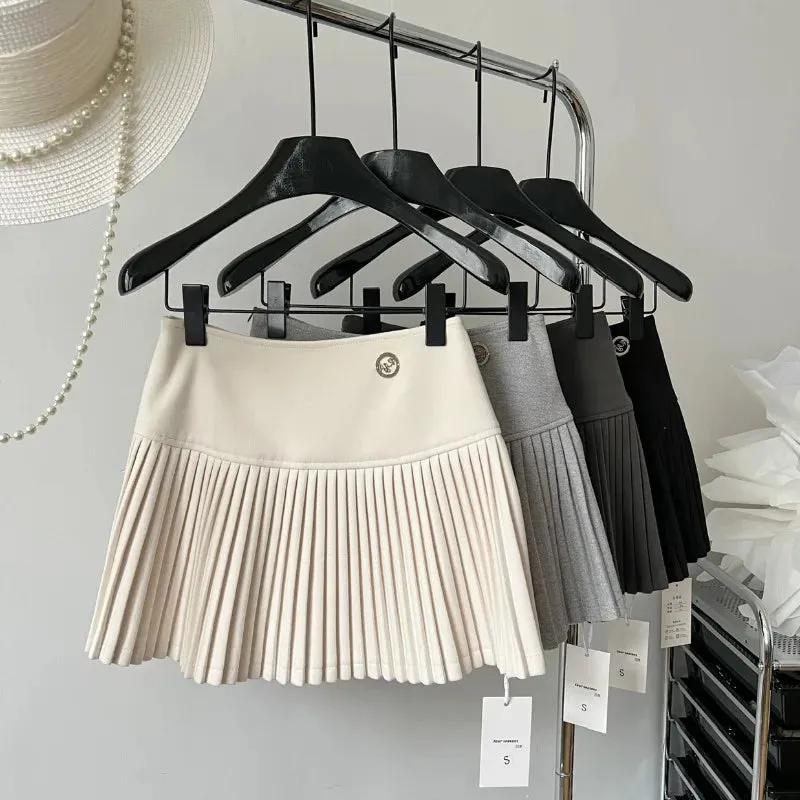 Ginny Pleated Mini Skirt