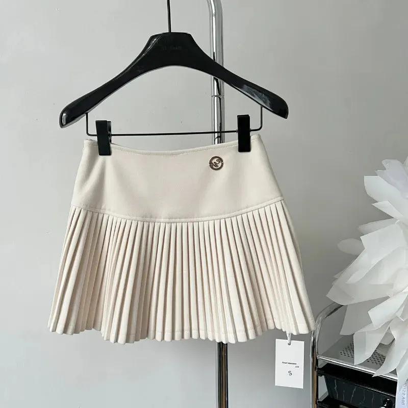 Ginny Pleated Mini Skirt