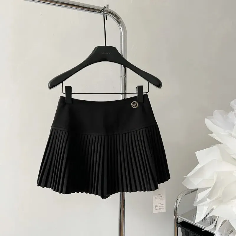 Ginny Pleated Mini Skirt