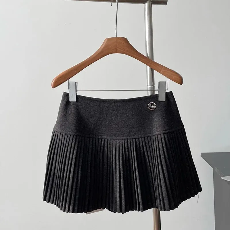 Ginny Pleated Mini Skirt
