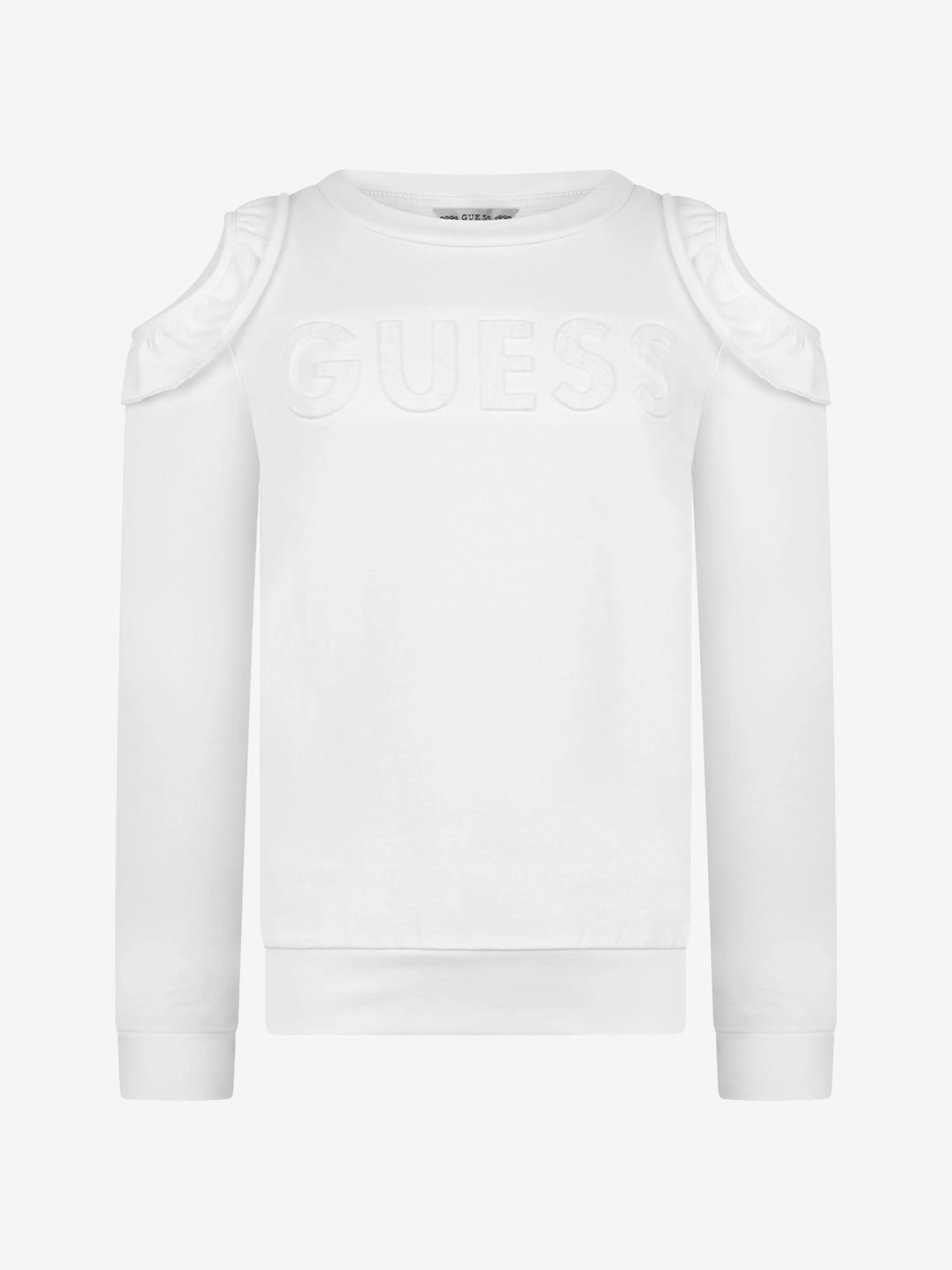 Guess Girls Sweatshirt - Cut-Out Shoulder Sweatshirt