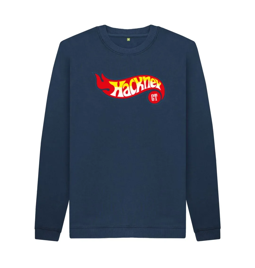 Hotwheeling 100% organic Unisex Sweatshirt Black, Grey, Navy, Khaki