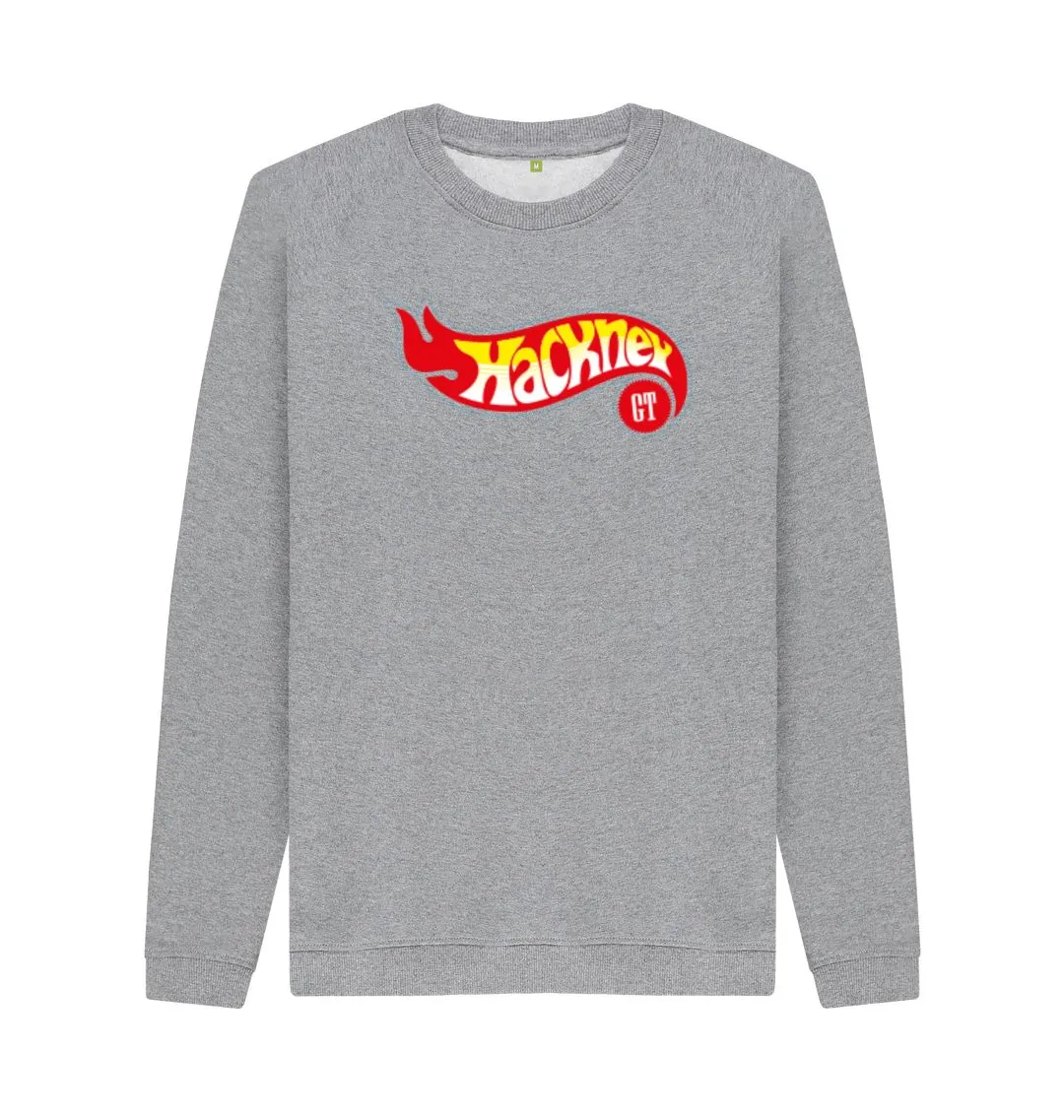 Hotwheeling 100% organic Unisex Sweatshirt Black, Grey, Navy, Khaki