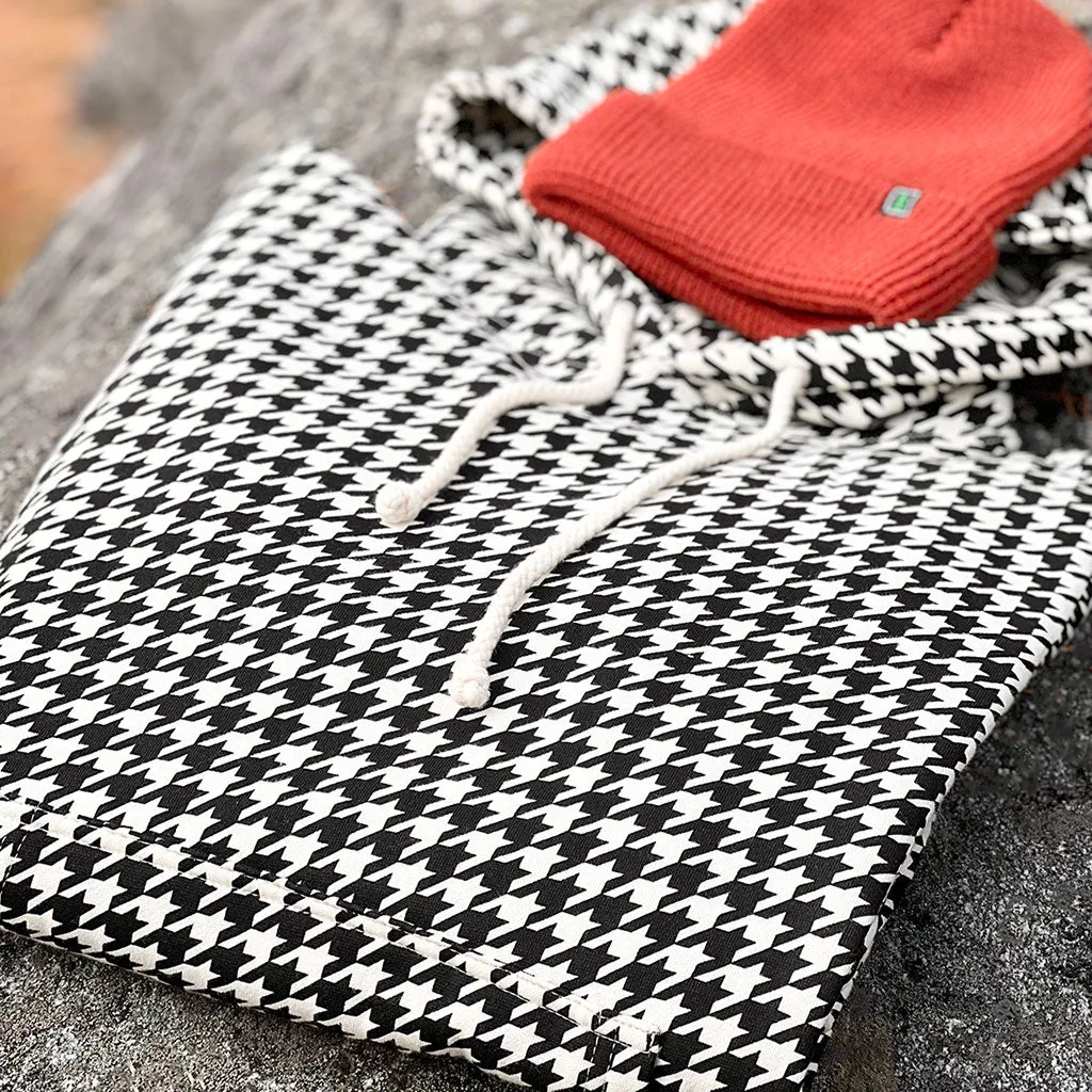 Houndstooth Heavyweight Hoodie