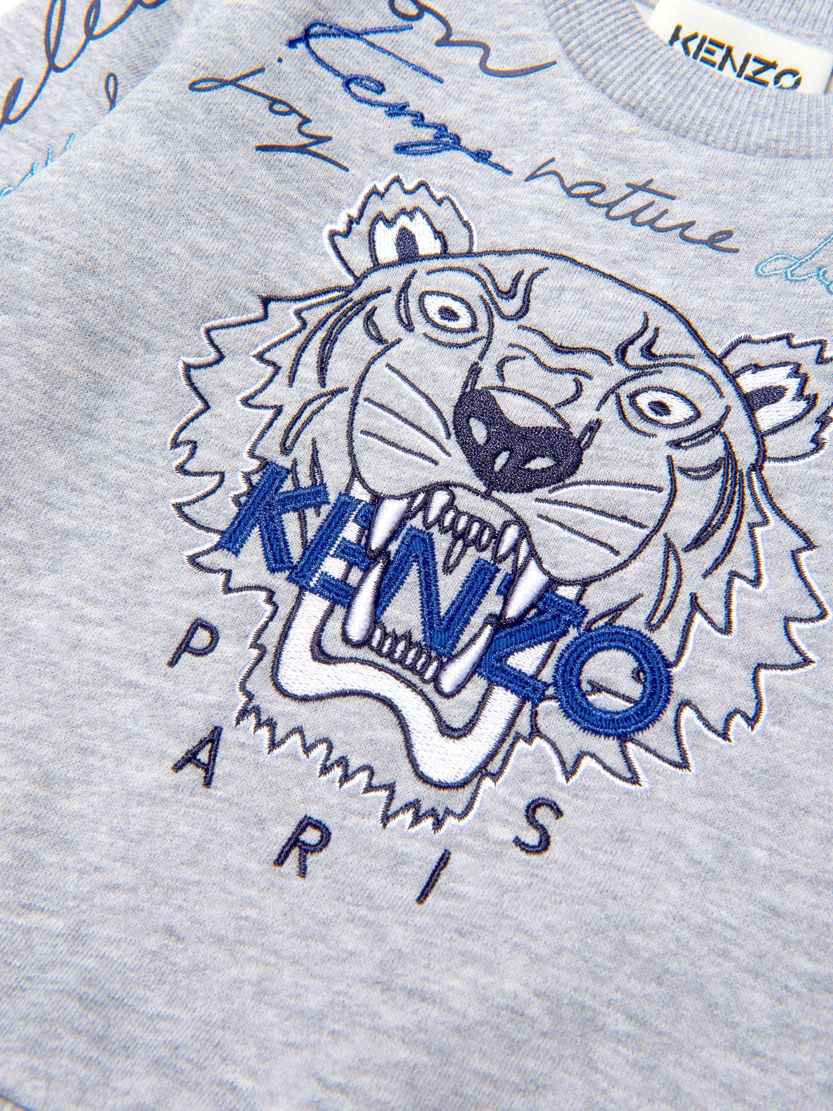 KENZO Baby Boys Tiger Sweatshirt