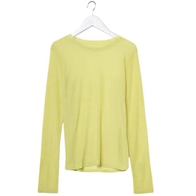 Long Sleeve Kawaii Print Top