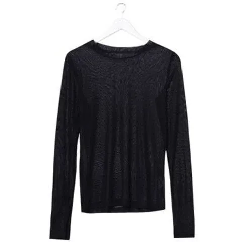 Long Sleeve Kawaii Print Top