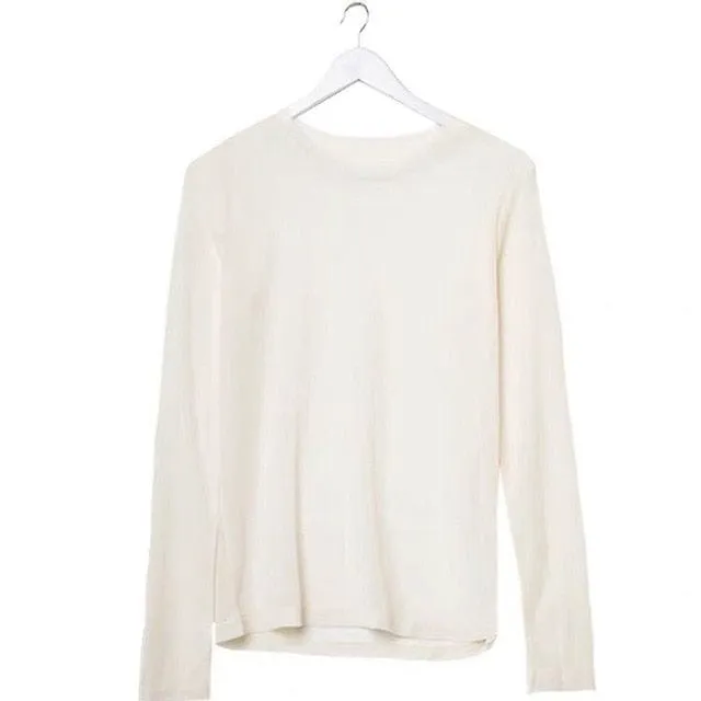 Long Sleeve Kawaii Print Top