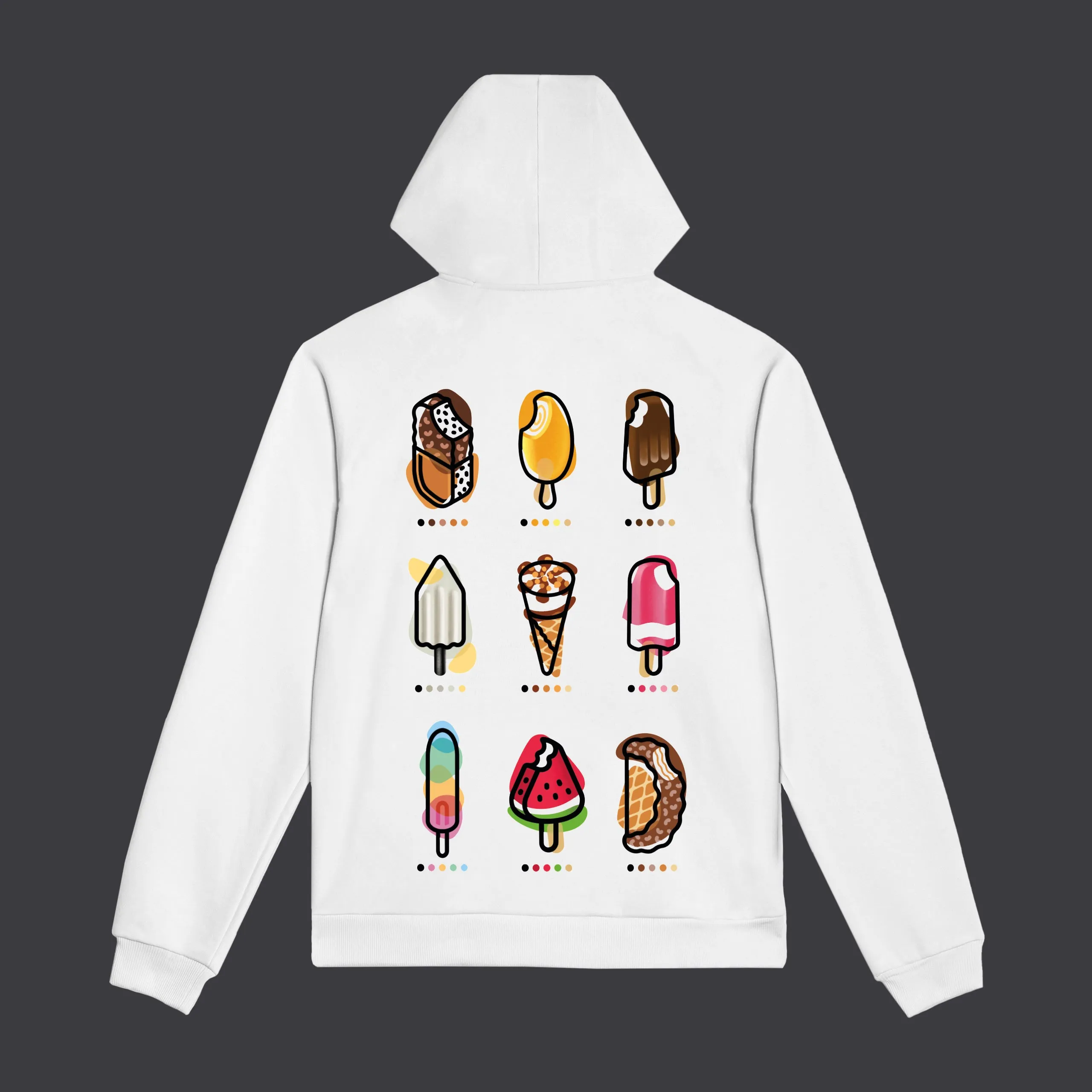 MAMBO Mix Hoodie White