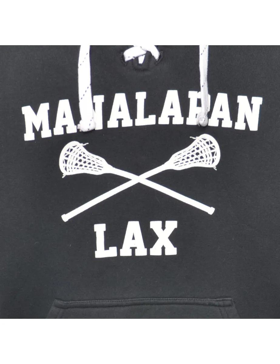 Manalapan Lax Printed Hoodie - M