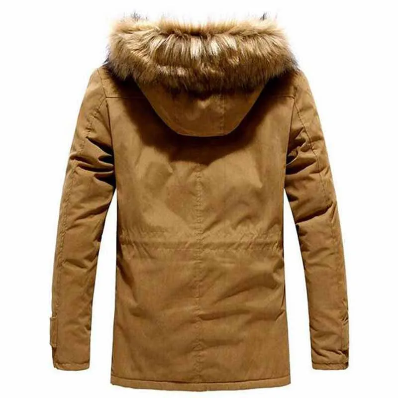 Men's Casual Windproof Warm Parka