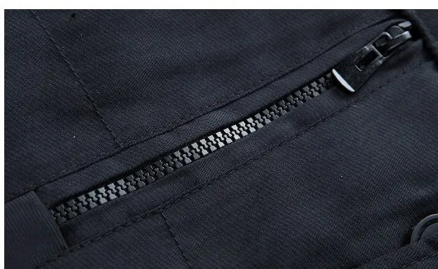 Men's Winter Thick Long Parka With Detachable Hood