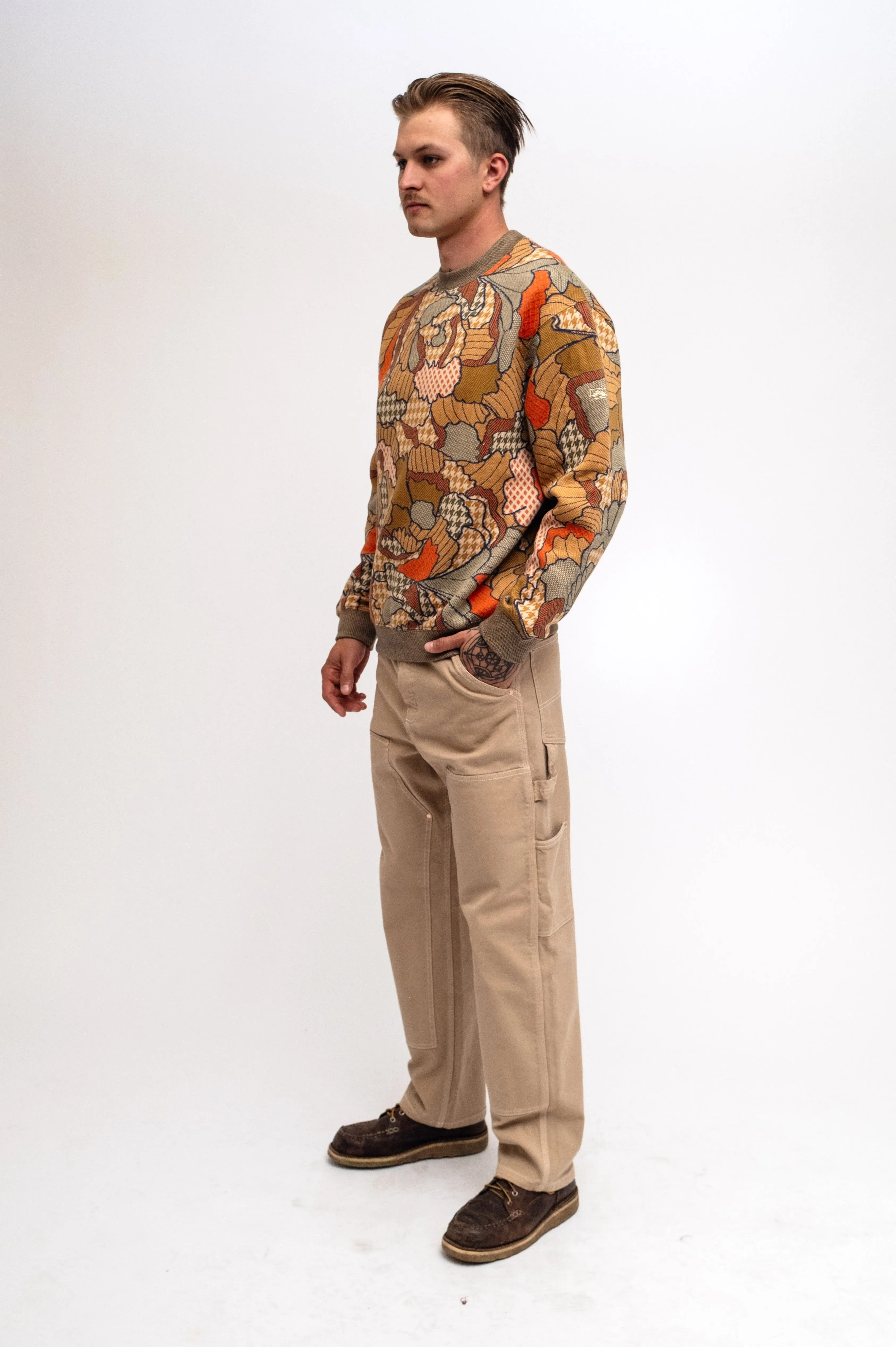 Pac Peonies Sweater