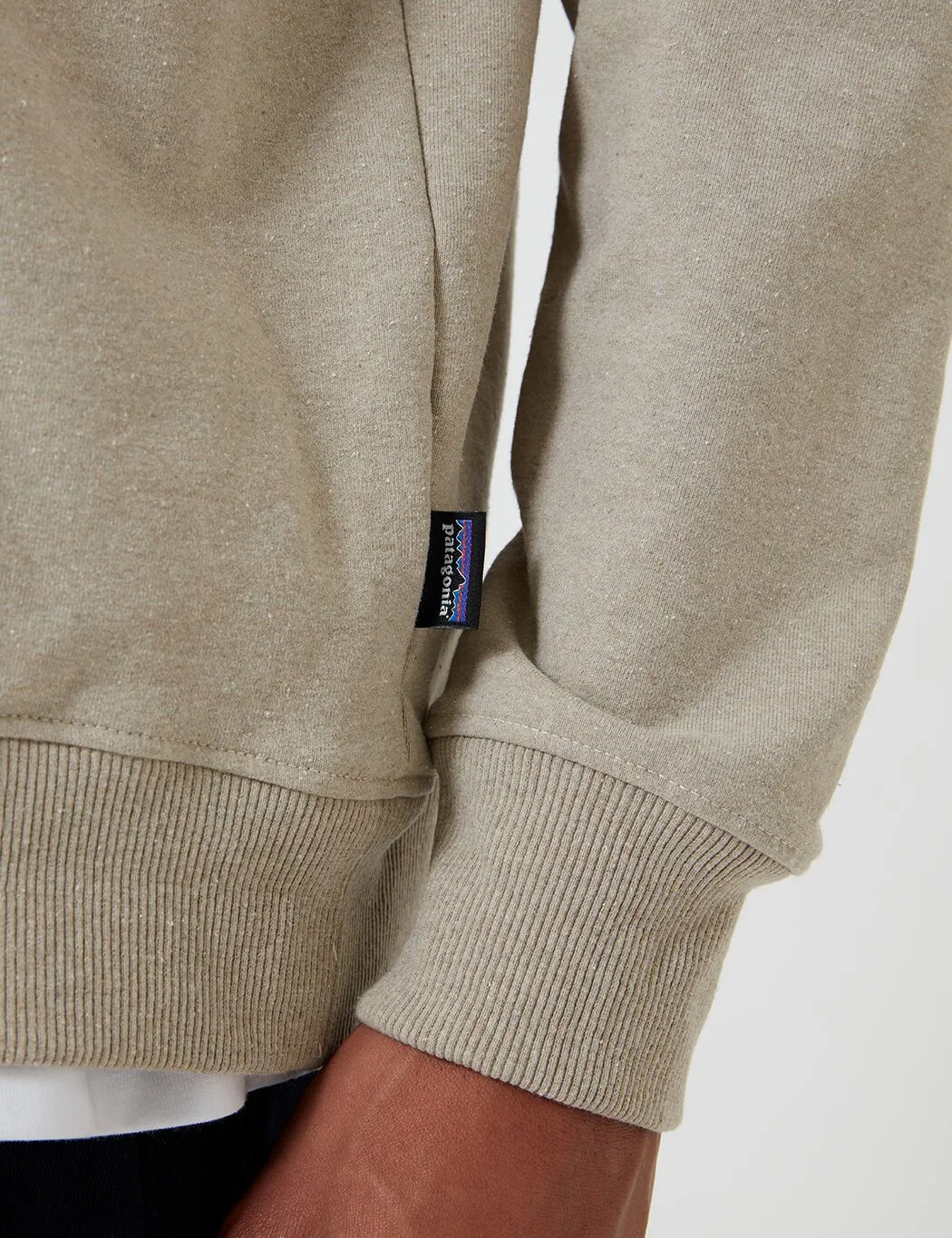 Patagonia Fitz Roy Horizons Uprisal Sweatshirt - Pumice