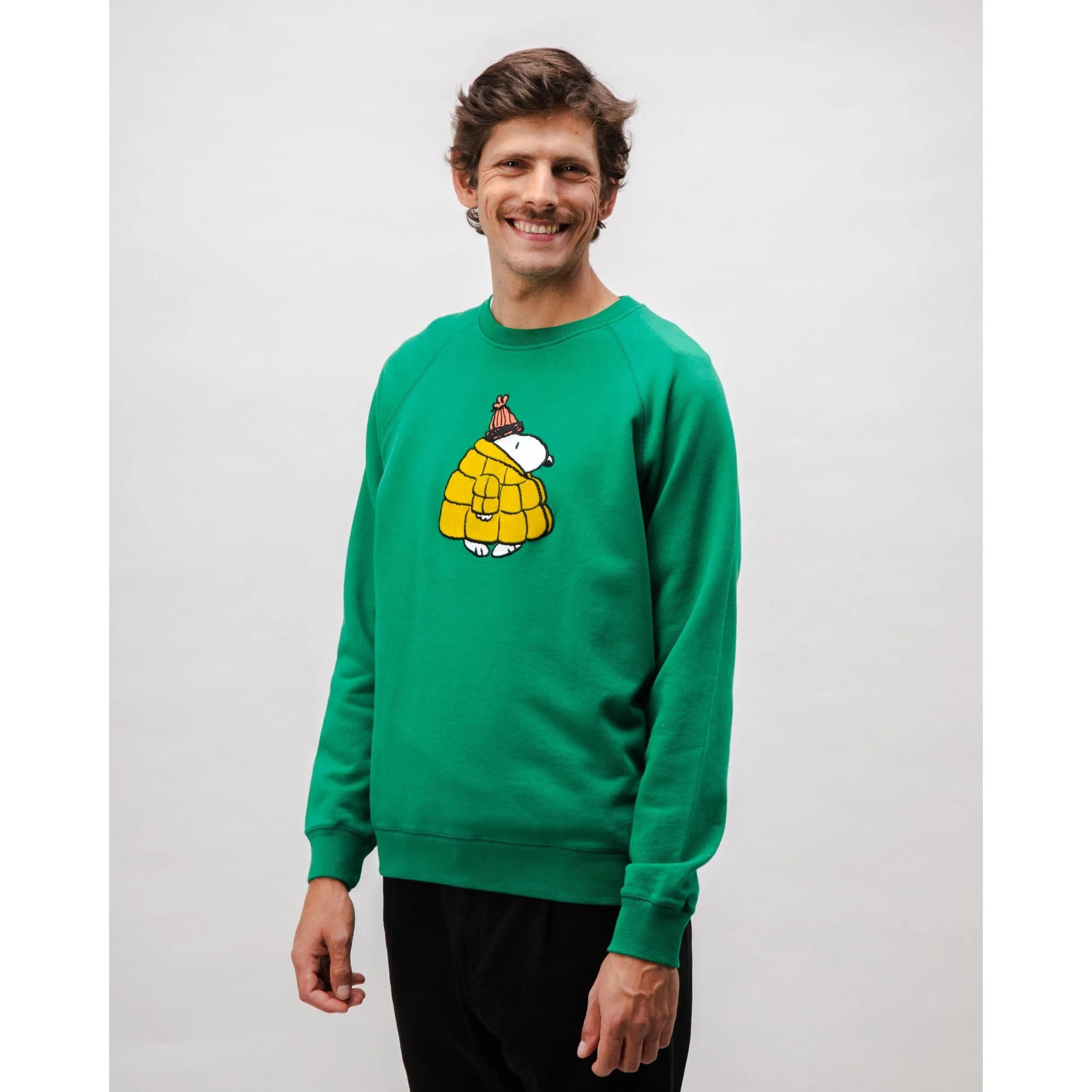 Peanuts Snow Cotton Sweatshirt