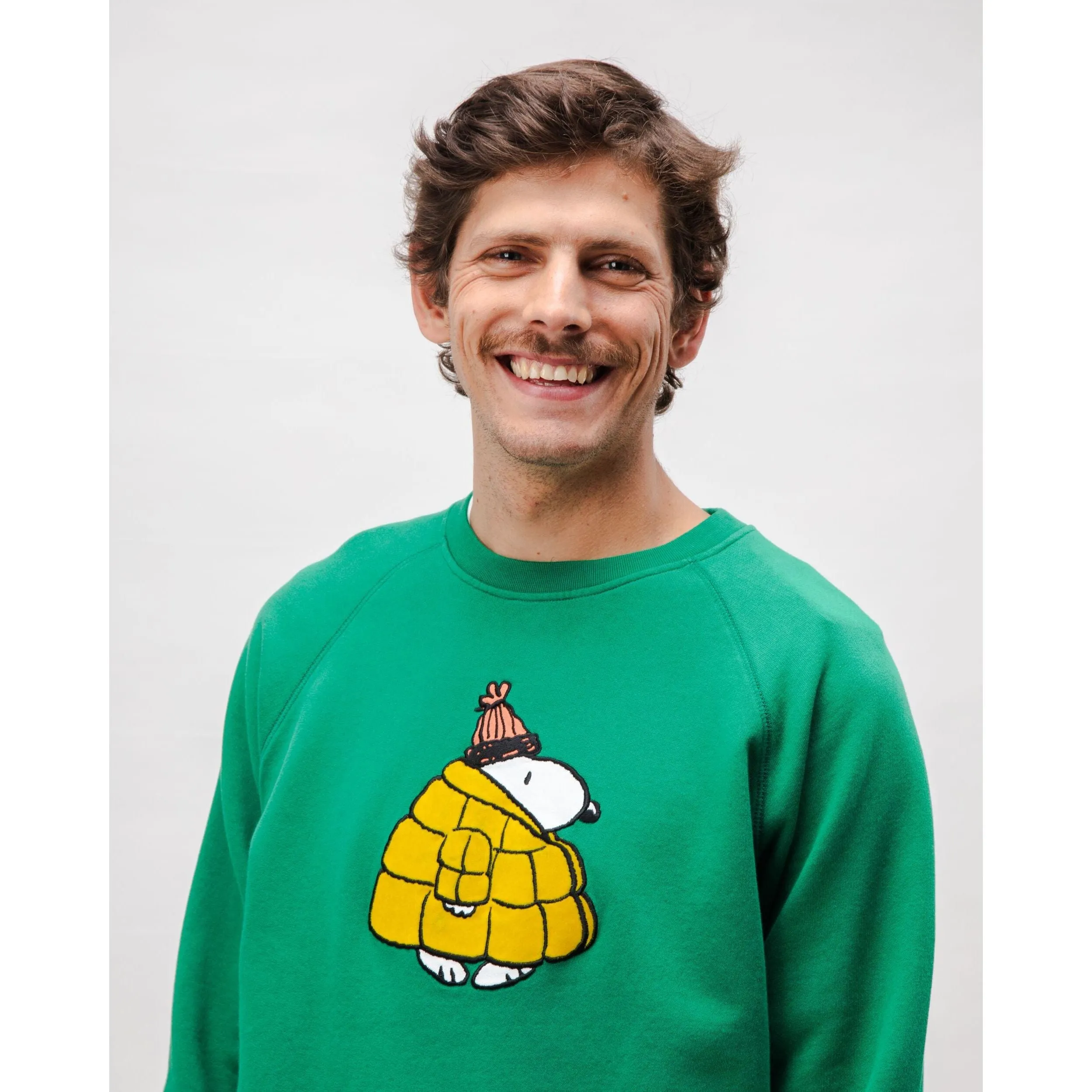 Peanuts Snow Cotton Sweatshirt