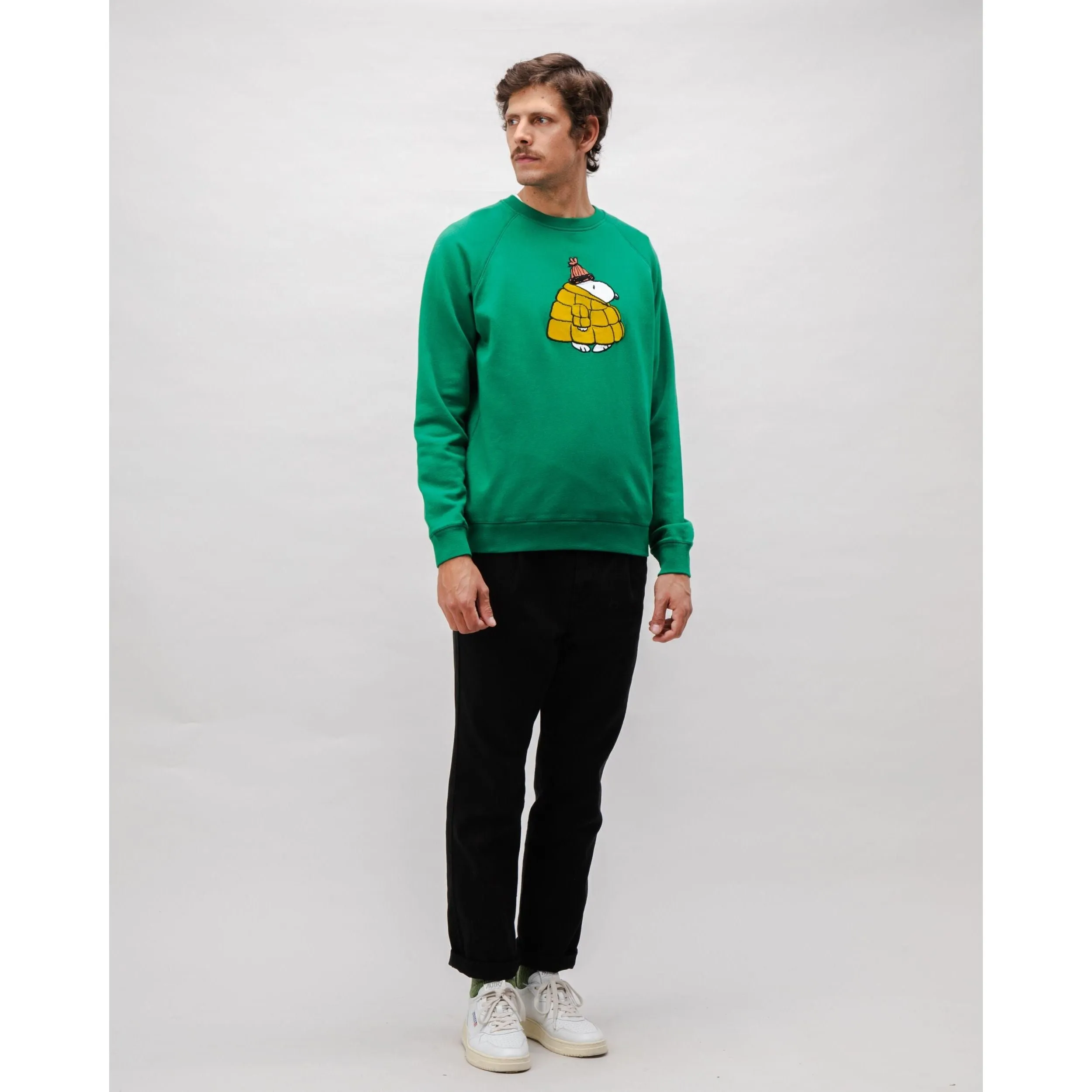 Peanuts Snow Cotton Sweatshirt