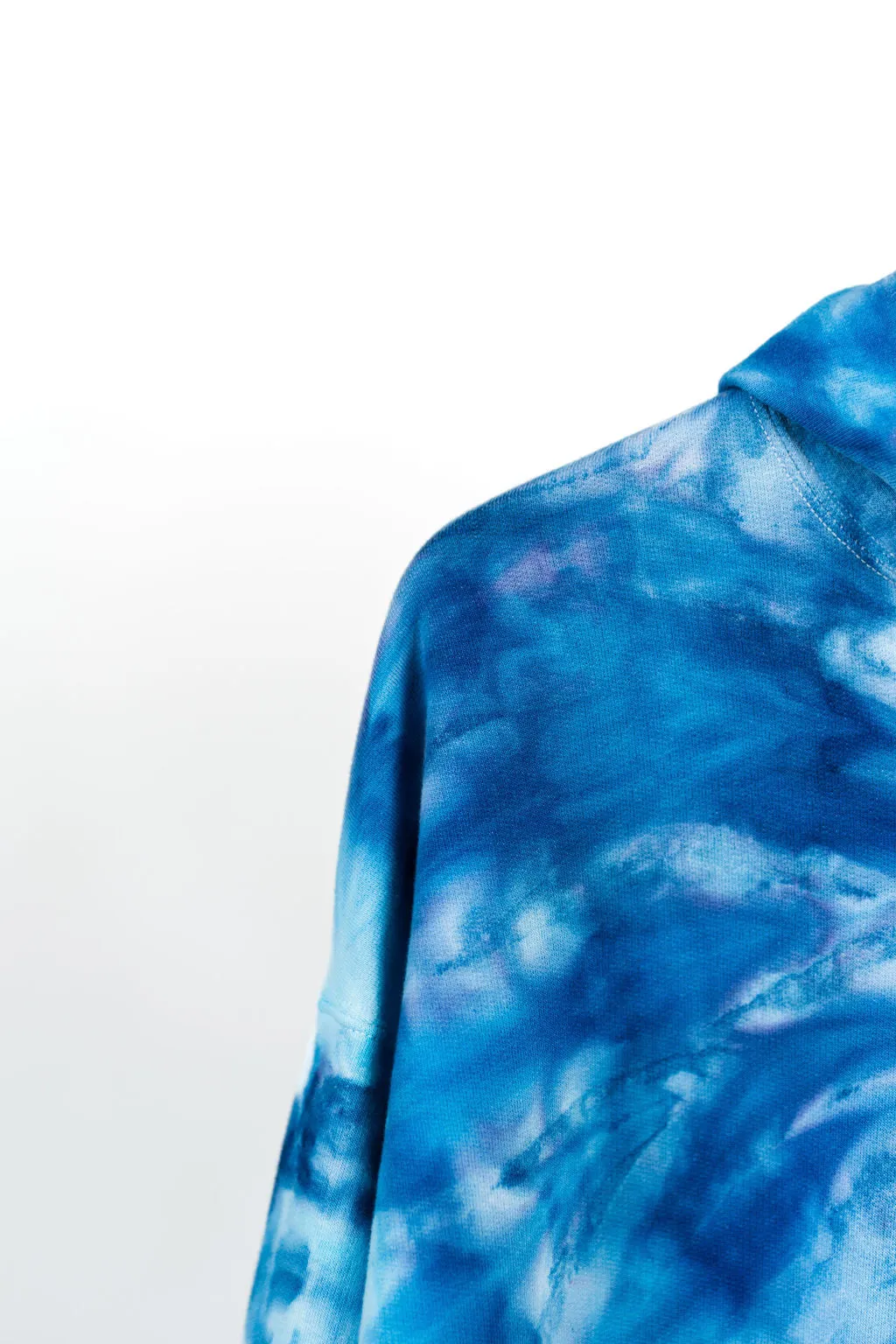 "Chill Out" Alpine Blue Tie Dye Sweatshirt
