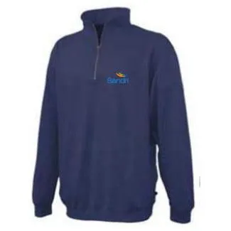 SAND- Quarter Zip Sweatshirt
