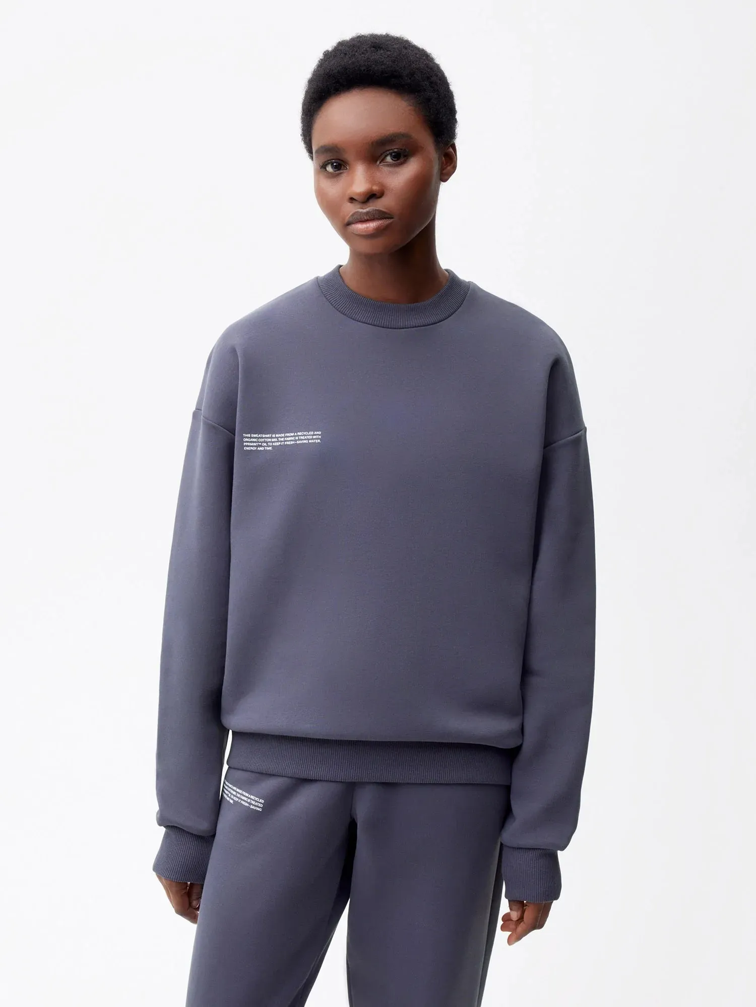 Signature Sweatshirt - Neutral Tones—slate blue