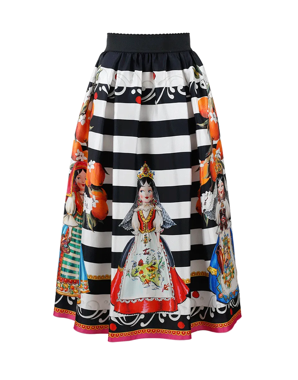 Striped Skirt